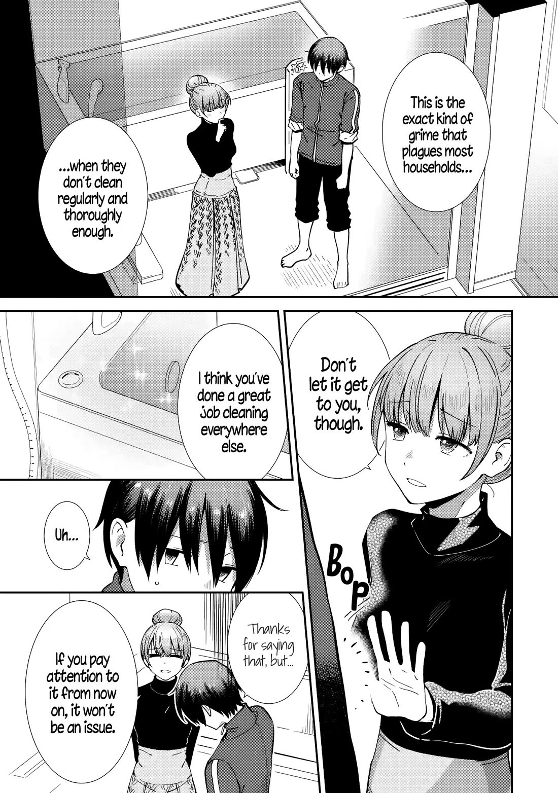 The Angel Next Door Spoils Me Rotten: After the Rain Chapter 28 page 5 - Chapter 28: Another Major Cleaning Operation, and Trouble (Pt. 1)