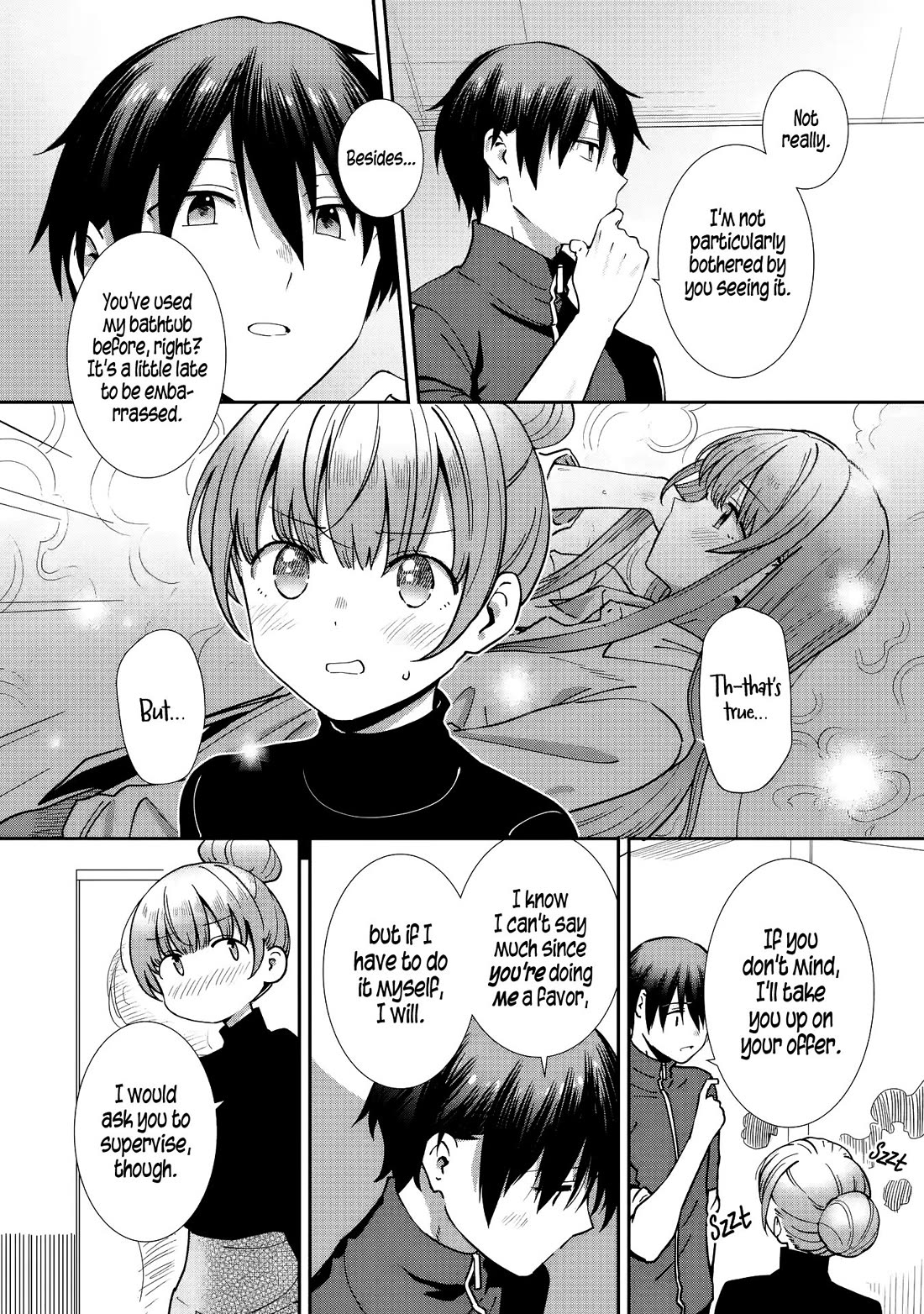 The Angel Next Door Spoils Me Rotten: After the Rain Chapter 28 page 8 - Chapter 28: Another Major Cleaning Operation, and Trouble (Pt. 1)