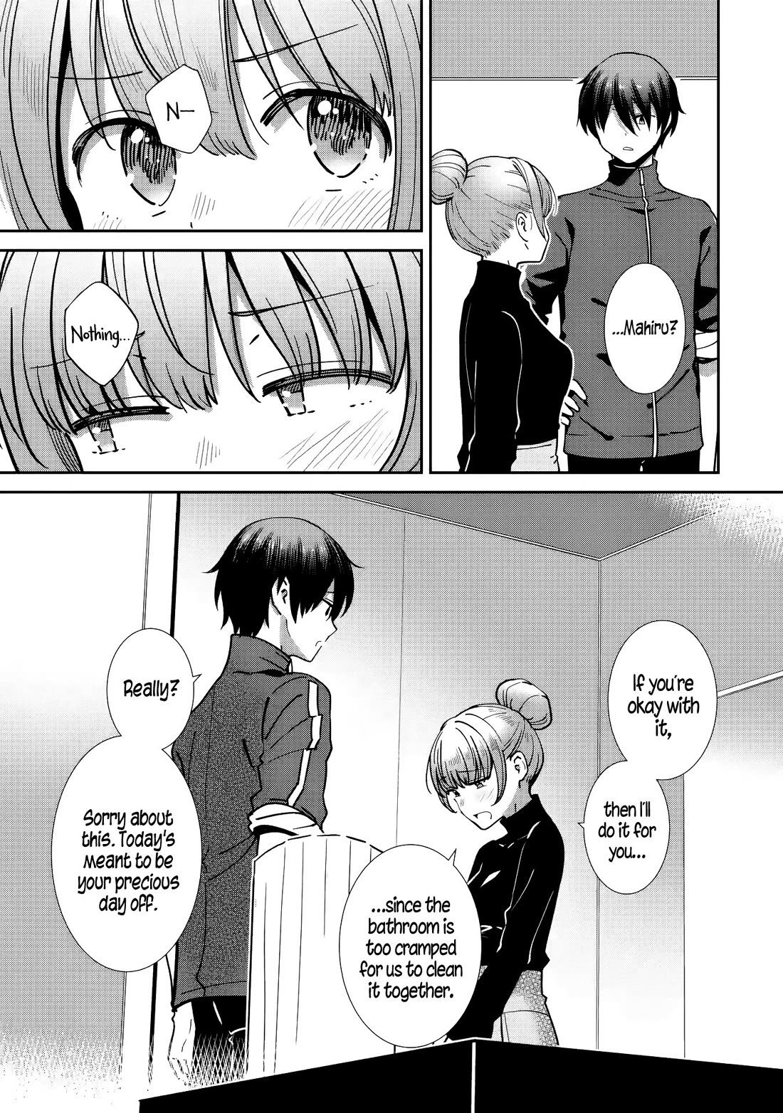 The Angel Next Door Spoils Me Rotten: After the Rain Chapter 28 page 9 - Chapter 28: Another Major Cleaning Operation, and Trouble (Pt. 1)
