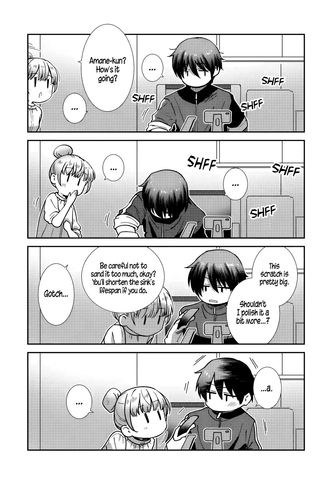 The Angel Next Door Spoils Me Rotten: After the Rain Chapter 29 page 6 - Chapter 29: Another Major Cleaning Operation, and Trouble (Pt. 2)