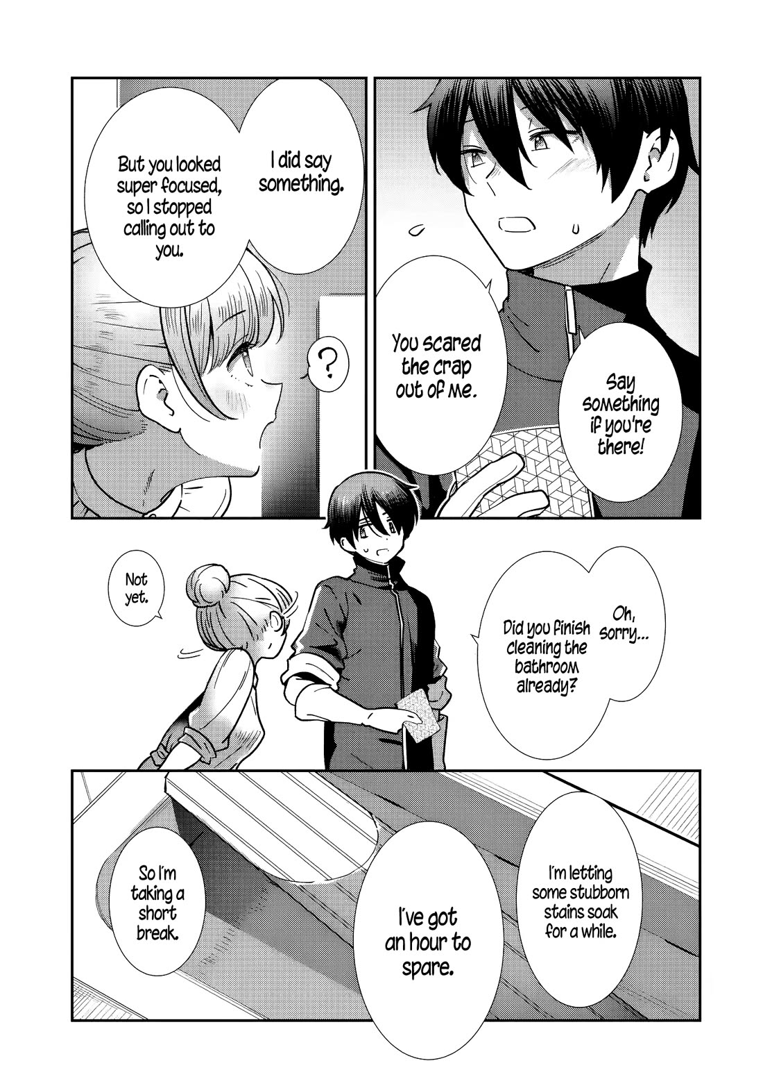 The Angel Next Door Spoils Me Rotten: After the Rain Chapter 29 page 7 - Chapter 29: Another Major Cleaning Operation, and Trouble (Pt. 2)