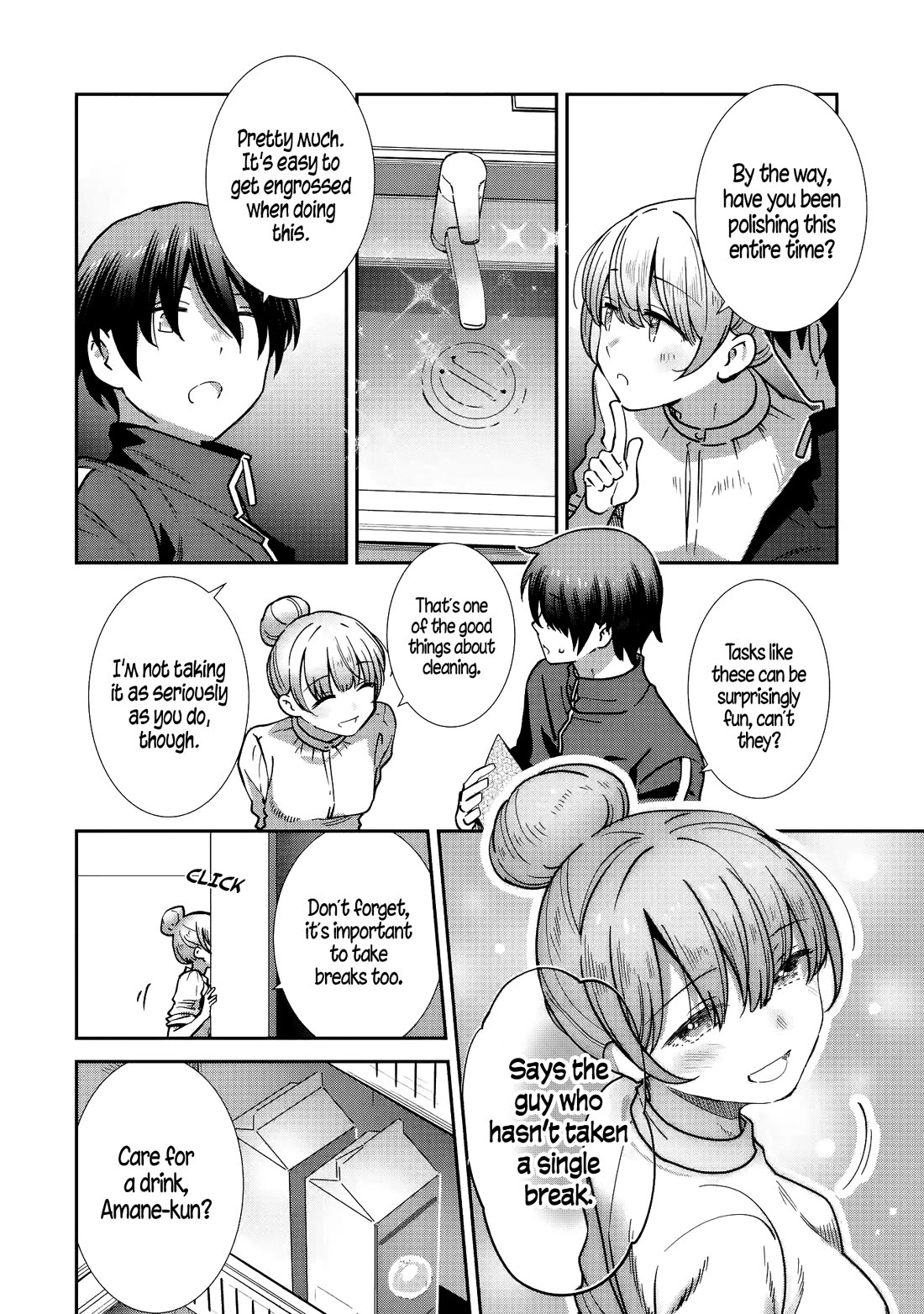 The Angel Next Door Spoils Me Rotten: After the Rain Chapter 29 page 8 - Chapter 29: Another Major Cleaning Operation, and Trouble (Pt. 2)