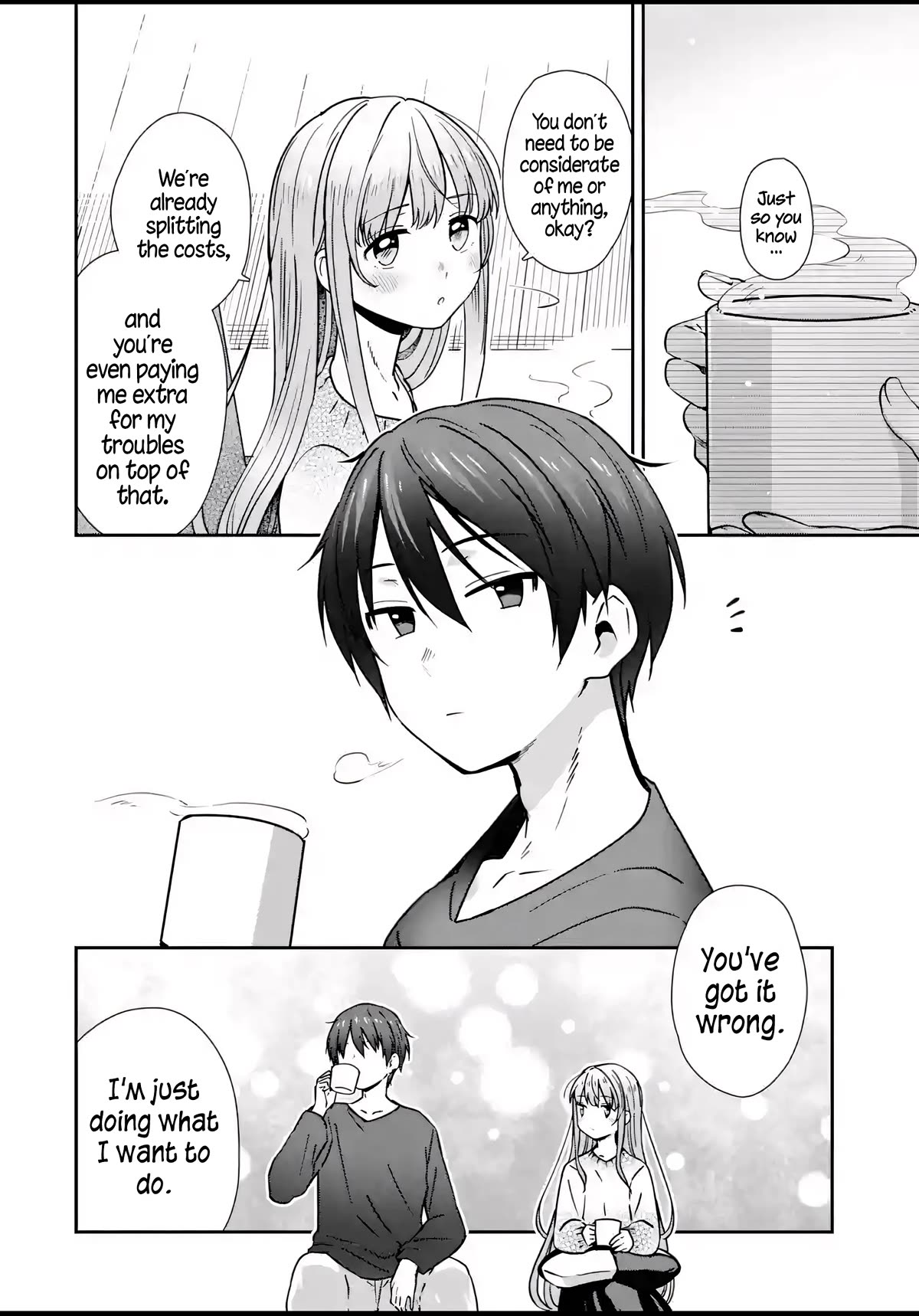 The Angel Next Door Spoils Me Rotten: After the Rain Chapter 3 page 10 - Chapter 3: Unsweetened Coffee with a Pinch of Sugar
