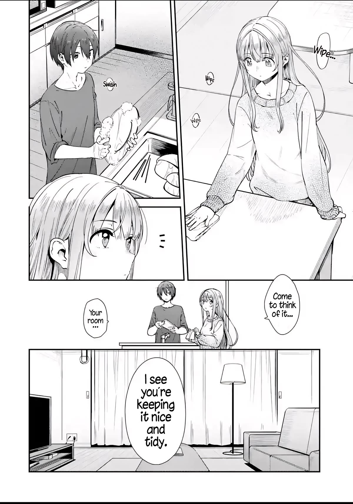 The Angel Next Door Spoils Me Rotten: After the Rain Chapter 3 page 2 - Chapter 3: Unsweetened Coffee with a Pinch of Sugar