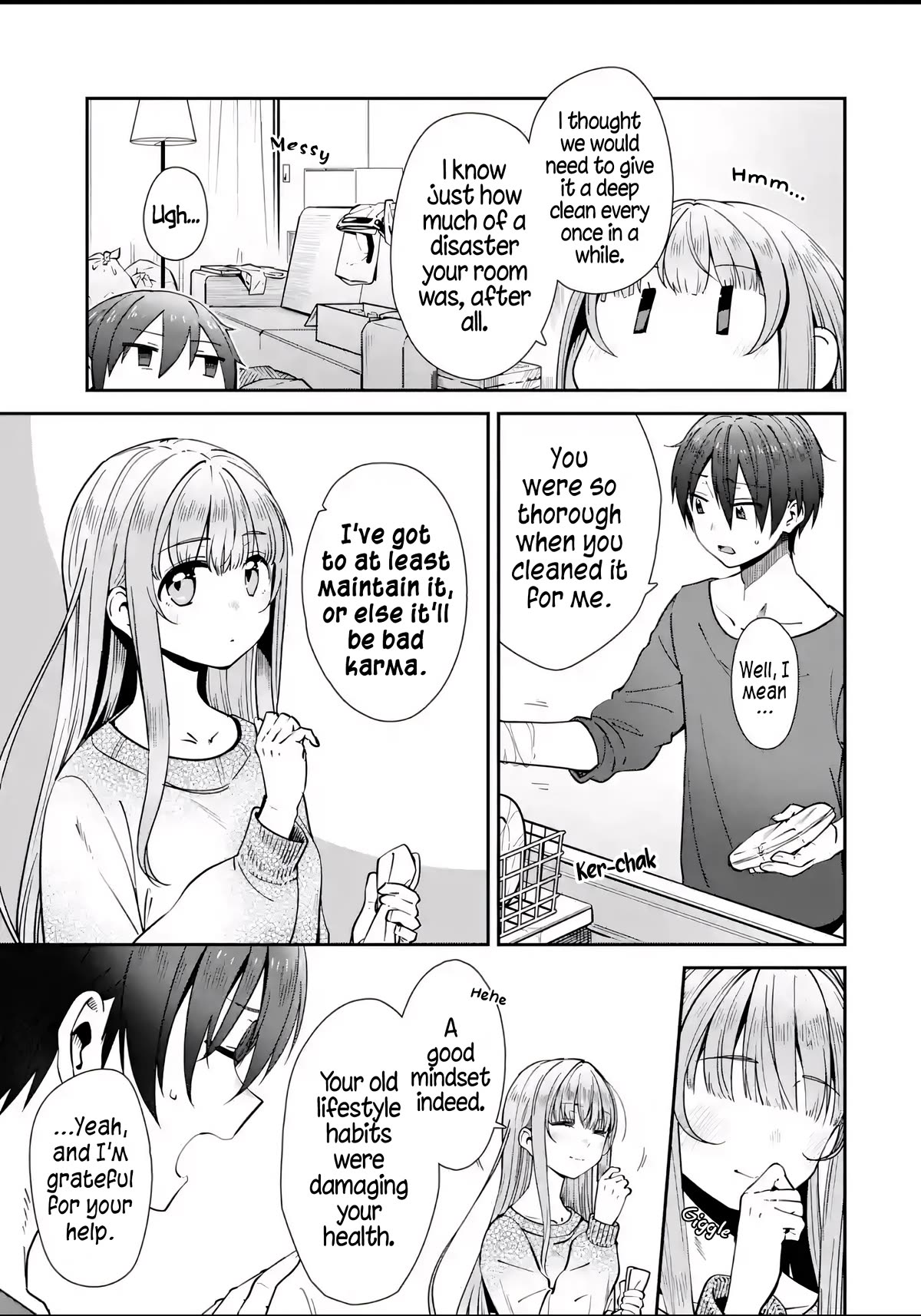 The Angel Next Door Spoils Me Rotten: After the Rain Chapter 3 page 3 - Chapter 3: Unsweetened Coffee with a Pinch of Sugar