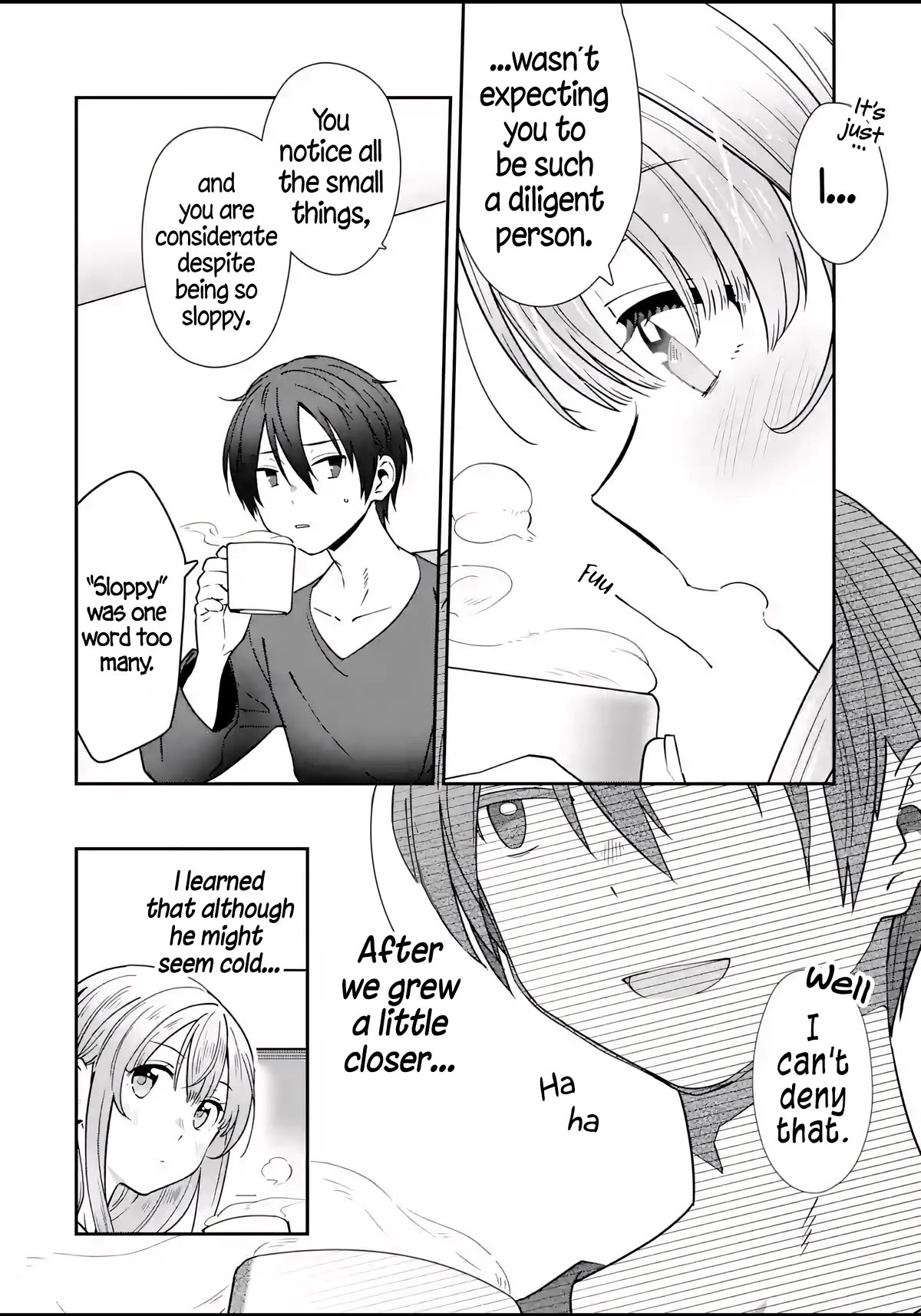 The Angel Next Door Spoils Me Rotten: After the Rain Chapter 3 page 8 - Chapter 3: Unsweetened Coffee with a Pinch of Sugar