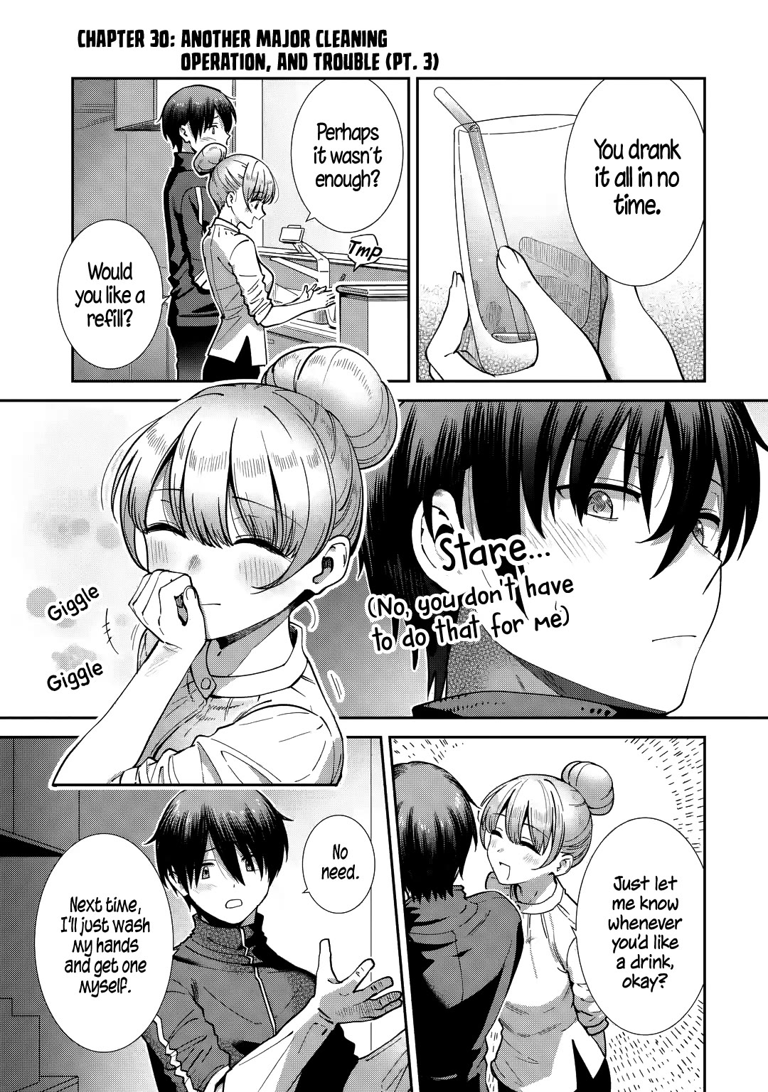 The Angel Next Door Spoils Me Rotten: After the Rain Chapter 30 page 1 - Chapter 30: Another Major Cleaning Operation, and Trouble (Pt. 3)