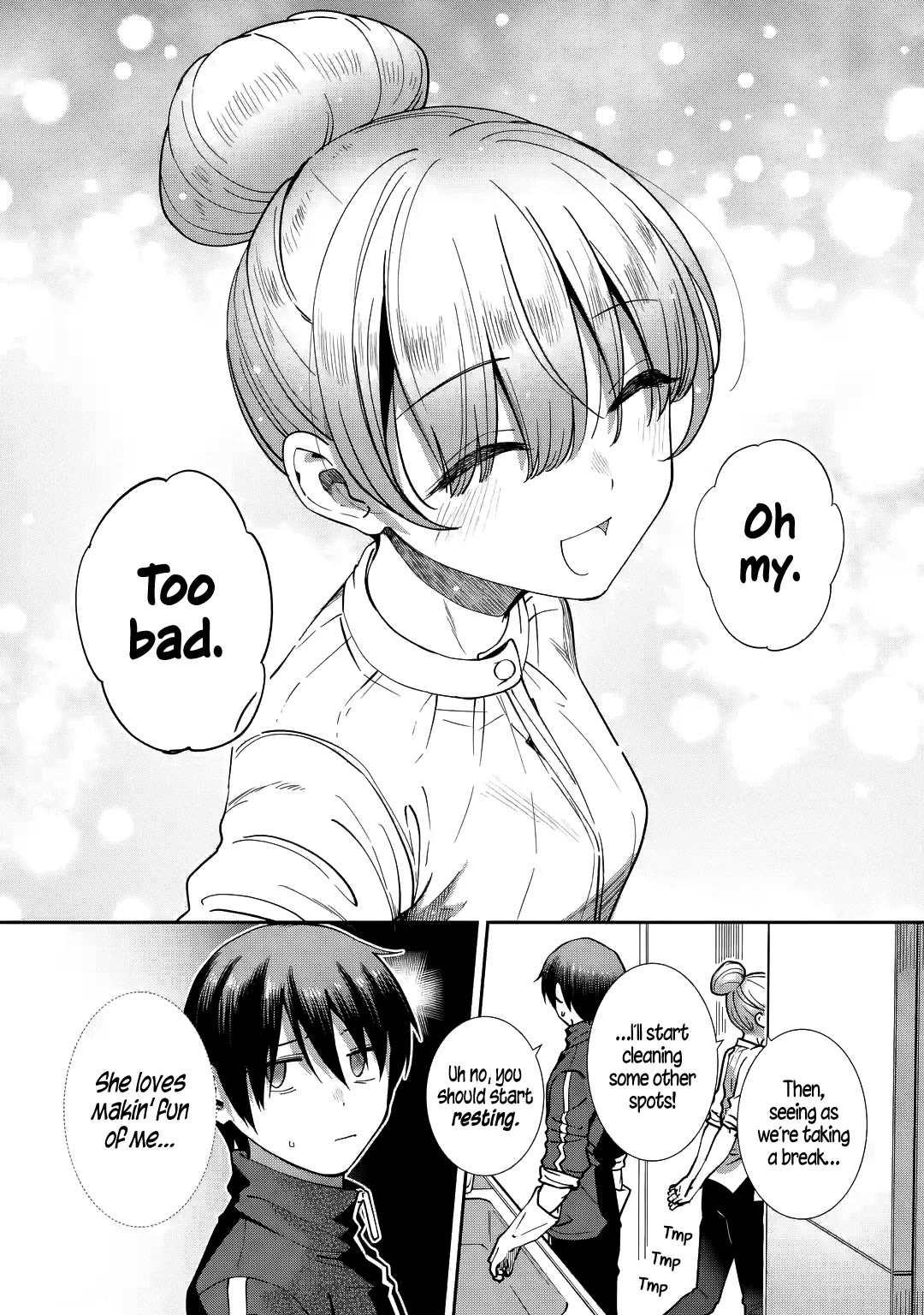 The Angel Next Door Spoils Me Rotten: After the Rain Chapter 30 page 2 - Chapter 30: Another Major Cleaning Operation, and Trouble (Pt. 3)