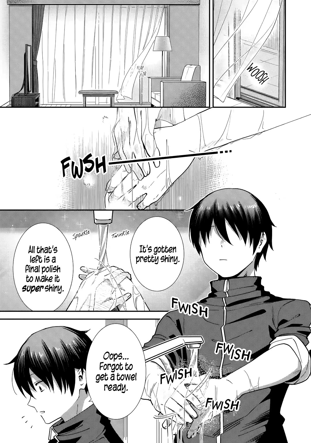The Angel Next Door Spoils Me Rotten: After the Rain Chapter 30 page 3 - Chapter 30: Another Major Cleaning Operation, and Trouble (Pt. 3)