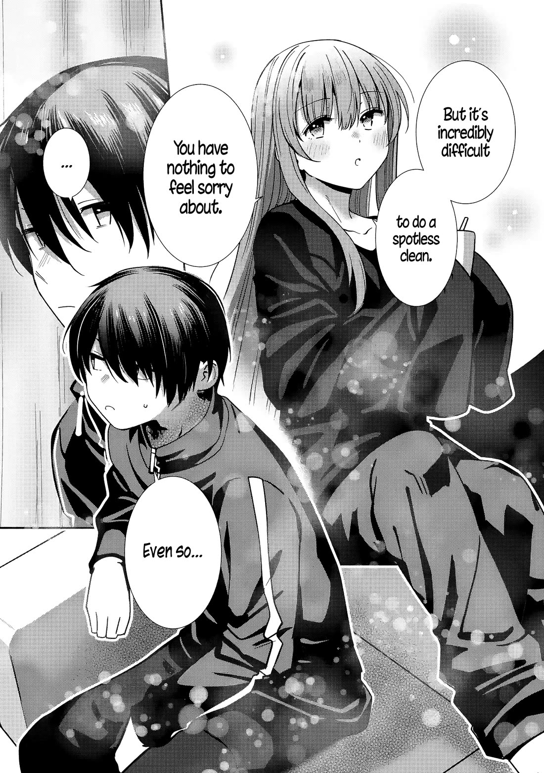The Angel Next Door Spoils Me Rotten: After the Rain Chapter 31 page 10 - Chapter 31: Another Major Cleaning Operation, and Trouble (Pt. 4)