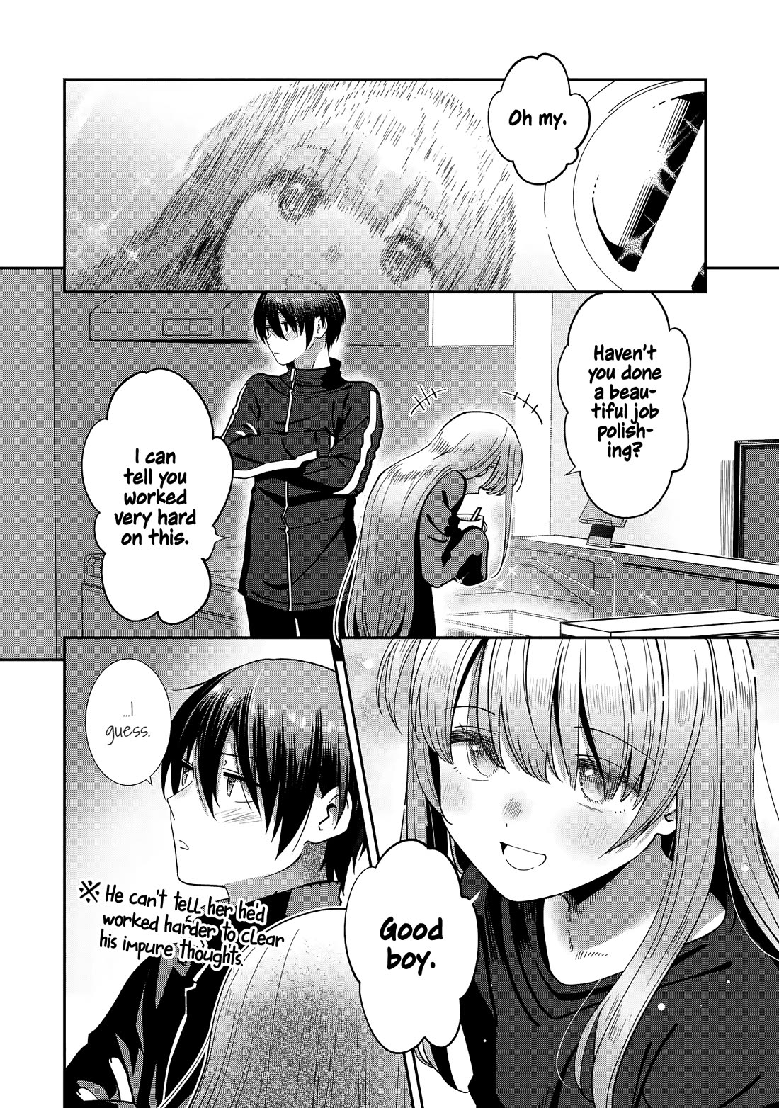The Angel Next Door Spoils Me Rotten: After the Rain Chapter 31 page 4 - Chapter 31: Another Major Cleaning Operation, and Trouble (Pt. 4)
