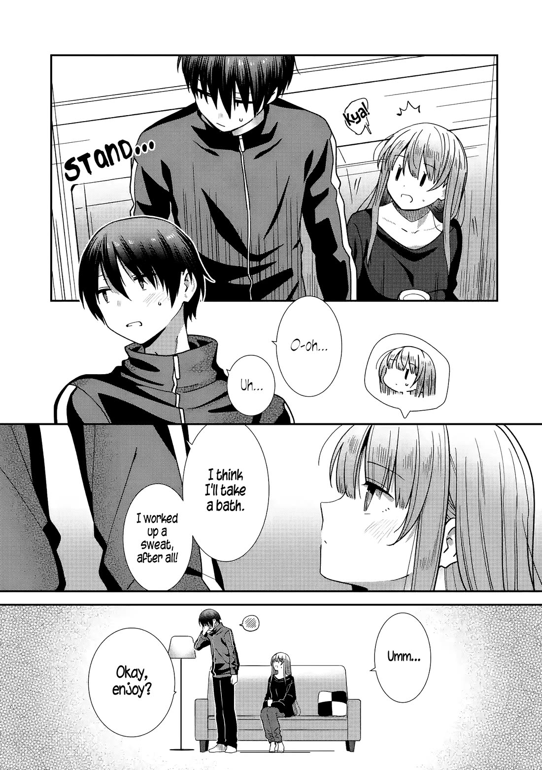 The Angel Next Door Spoils Me Rotten: After the Rain Chapter 32 page 11 - Chapter 32: Another Major Cleaning Operation, and Trouble (Pt. 5)