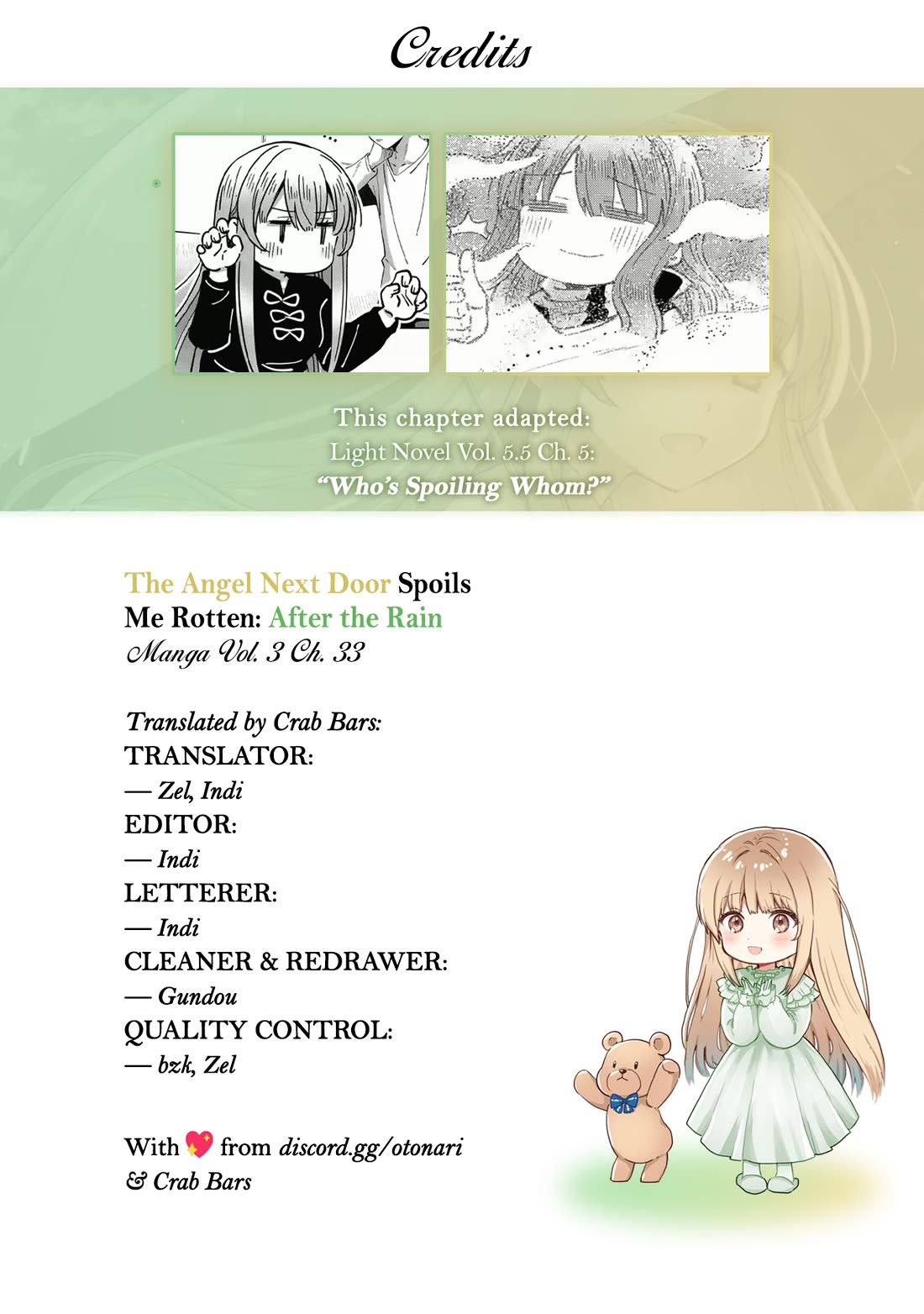 The Angel Next Door Spoils Me Rotten: After the Rain Chapter 33 page 13 - Chapter 33: Who’s Spoiling Whom? (Pt. 1)