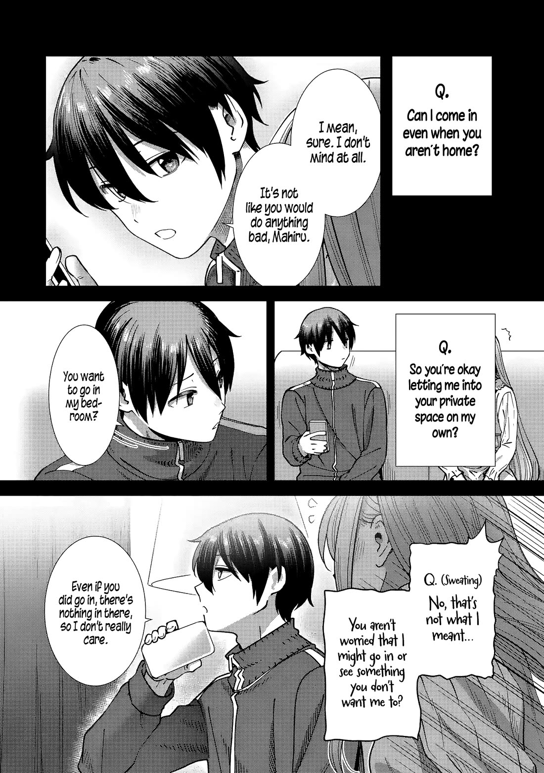 The Angel Next Door Spoils Me Rotten: After the Rain Chapter 35 page 4 - Chapter 35: Childhood Anxieties, and Reassurance in the Present (Pt. 1)