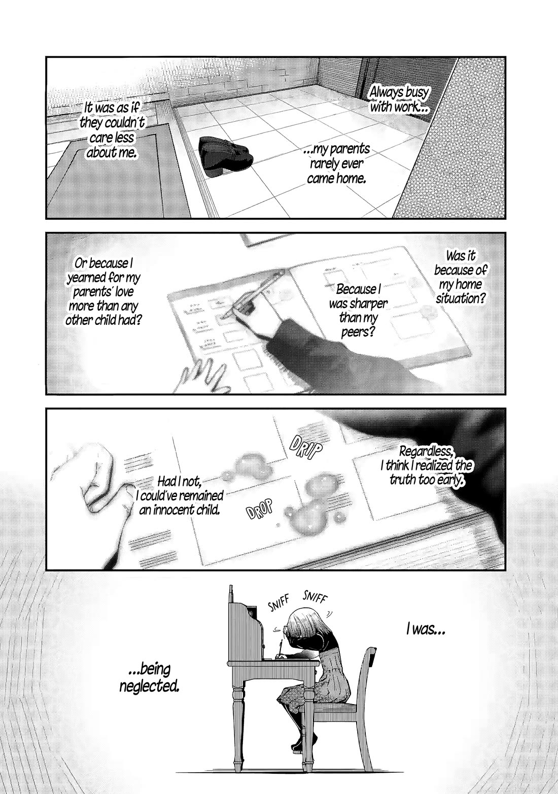 The Angel Next Door Spoils Me Rotten: After the Rain Chapter 36 page 2 - Chapter 36: Childhood Anxieties, and Reassurance in the Present (Pt. 2)