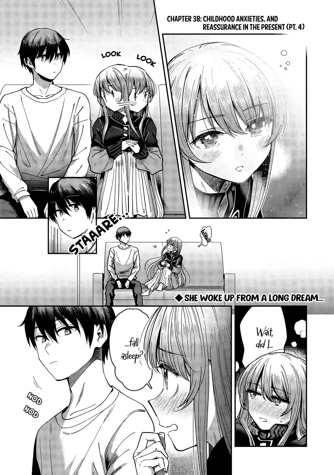 The Angel Next Door Spoils Me Rotten: After the Rain Chapter 38 page 1 - Chapter 38: Childhood Anxieties, and Reassurance in the Present (Pt. 4)