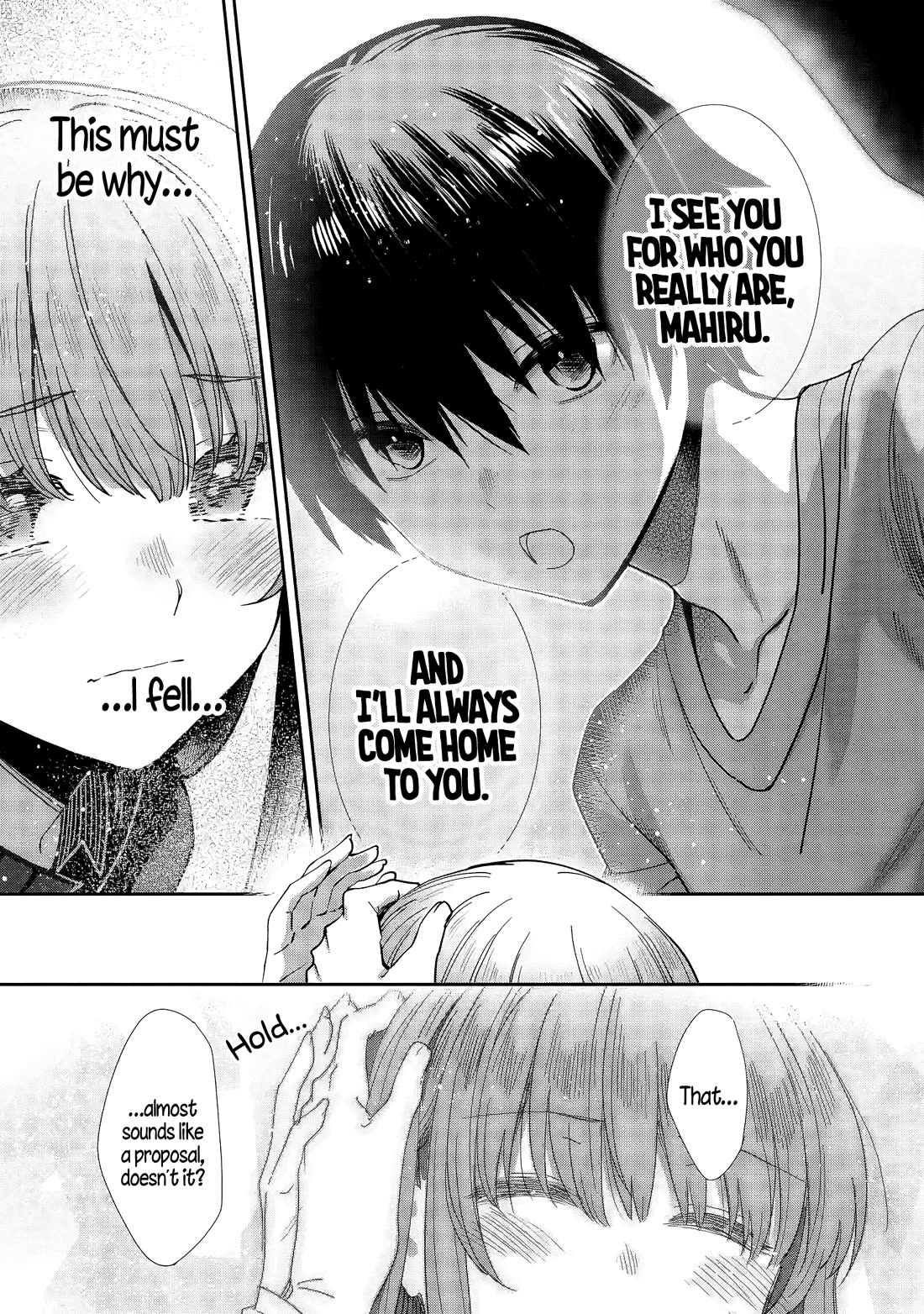 The Angel Next Door Spoils Me Rotten: After the Rain Chapter 38 page 12 - Chapter 38: Childhood Anxieties, and Reassurance in the Present (Pt. 4)