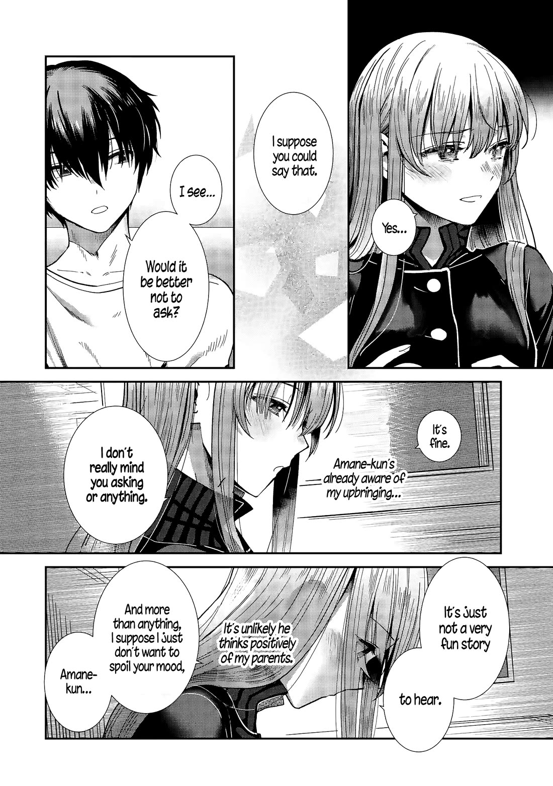The Angel Next Door Spoils Me Rotten: After the Rain Chapter 38 page 6 - Chapter 38: Childhood Anxieties, and Reassurance in the Present (Pt. 4)
