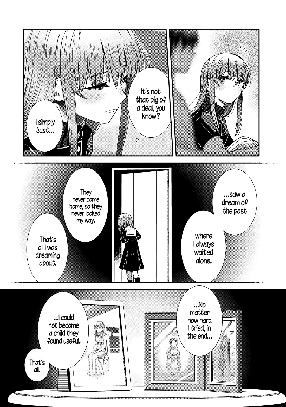The Angel Next Door Spoils Me Rotten: After the Rain Chapter 38 page 8 - Chapter 38: Childhood Anxieties, and Reassurance in the Present (Pt. 4)