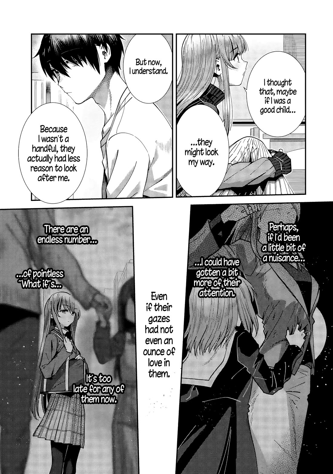 The Angel Next Door Spoils Me Rotten: After the Rain Chapter 38 page 9 - Chapter 38: Childhood Anxieties, and Reassurance in the Present (Pt. 4)