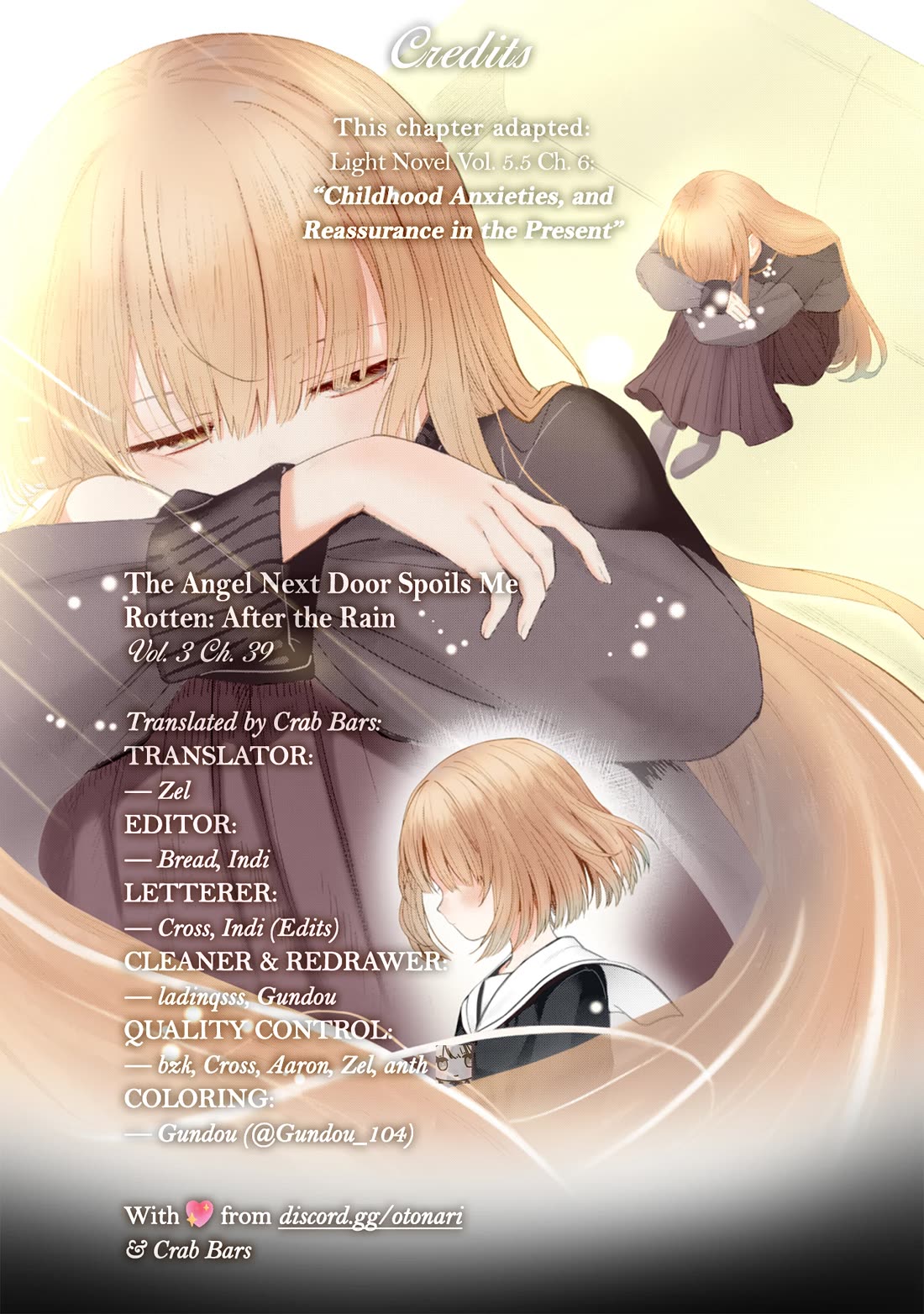 The Angel Next Door Spoils Me Rotten: After the Rain Chapter 39 page 12 - Chapter 39: Childhood Anxieties, and Reassurance in the Present (Pt. 5)