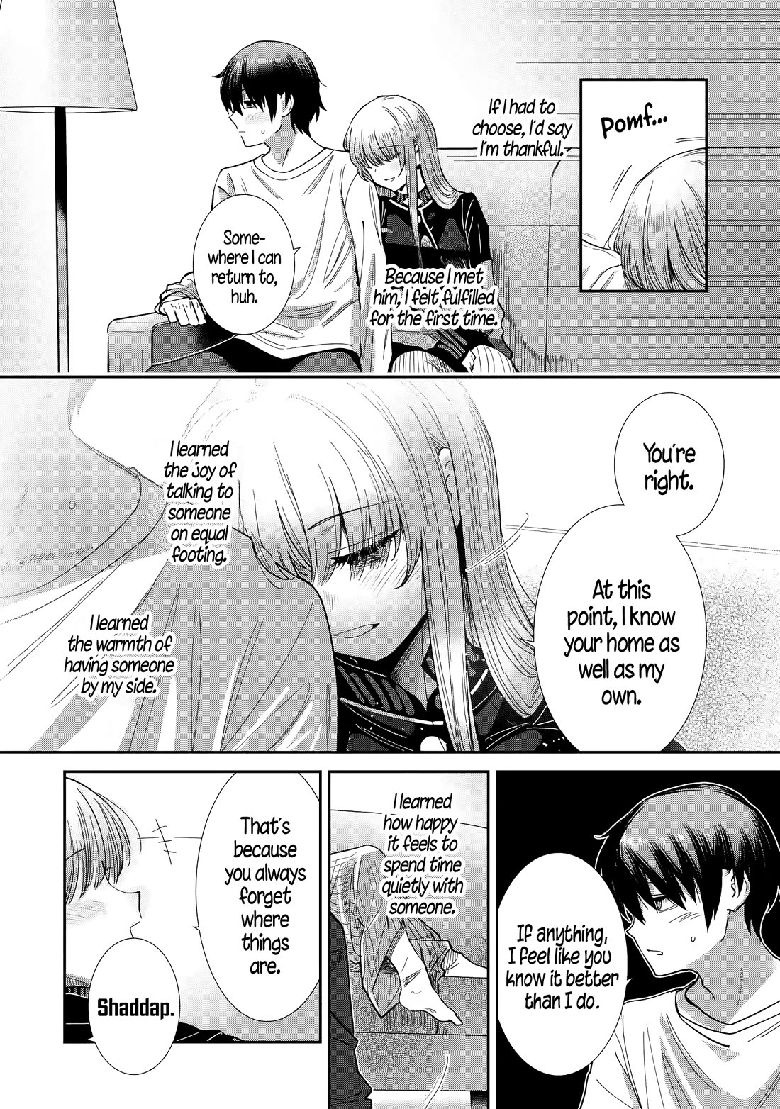 The Angel Next Door Spoils Me Rotten: After the Rain Chapter 39 page 4 - Chapter 39: Childhood Anxieties, and Reassurance in the Present (Pt. 5)
