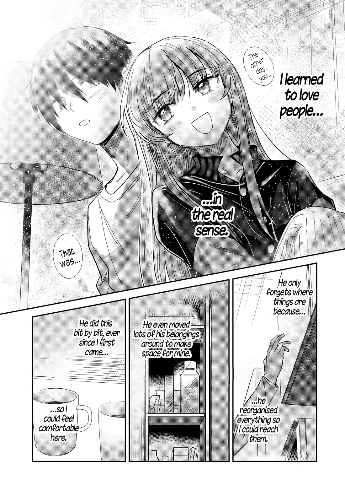 The Angel Next Door Spoils Me Rotten: After the Rain Chapter 39 page 5 - Chapter 39: Childhood Anxieties, and Reassurance in the Present (Pt. 5)