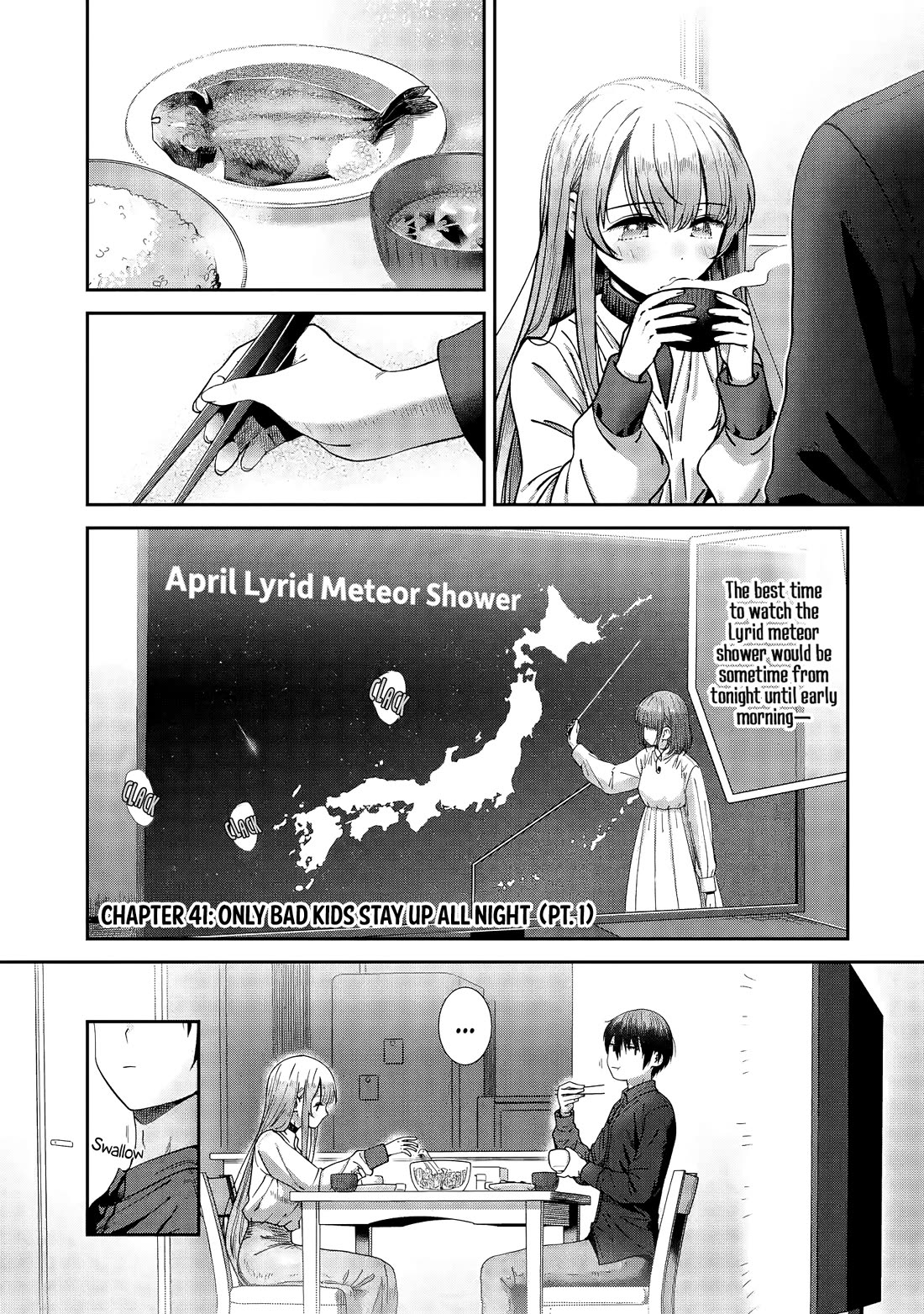The Angel Next Door Spoils Me Rotten: After the Rain Chapter 41 page 1 - Chapter 41: Only Bad Kids Stay Up All Night (Pt. 1)