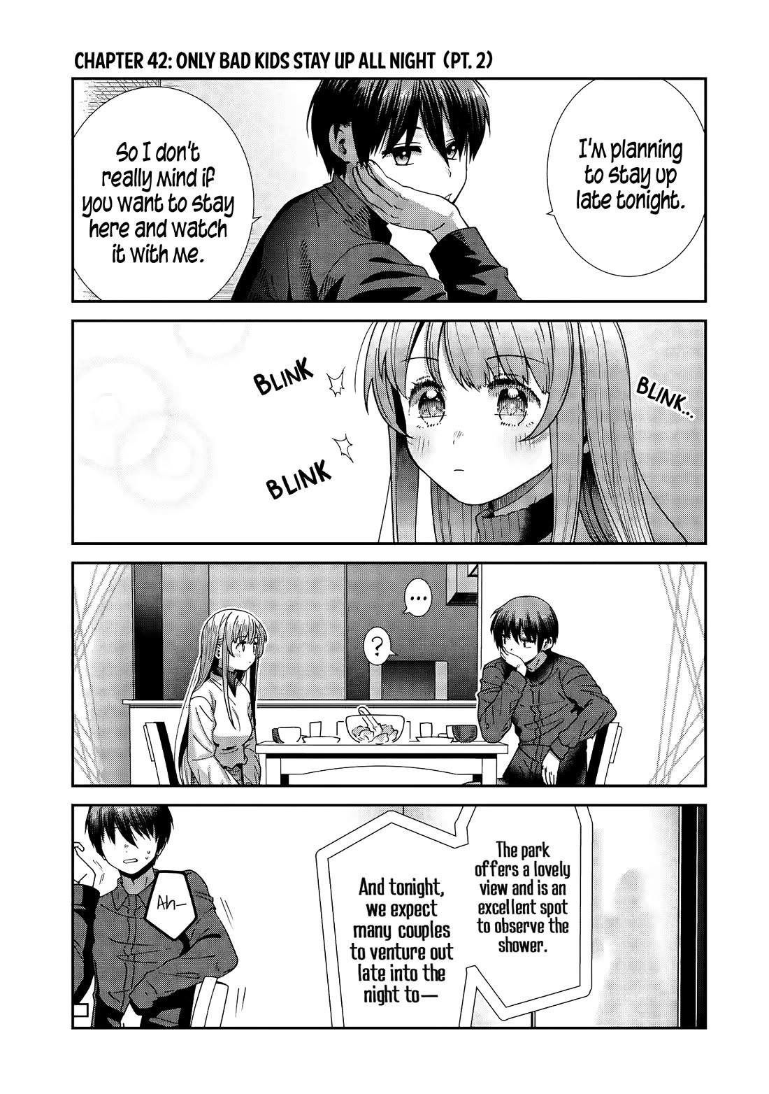 The Angel Next Door Spoils Me Rotten: After the Rain Chapter 42 page 1 - Chapter 42: Only Bad Kids Stay Up All Night (Pt. 2)