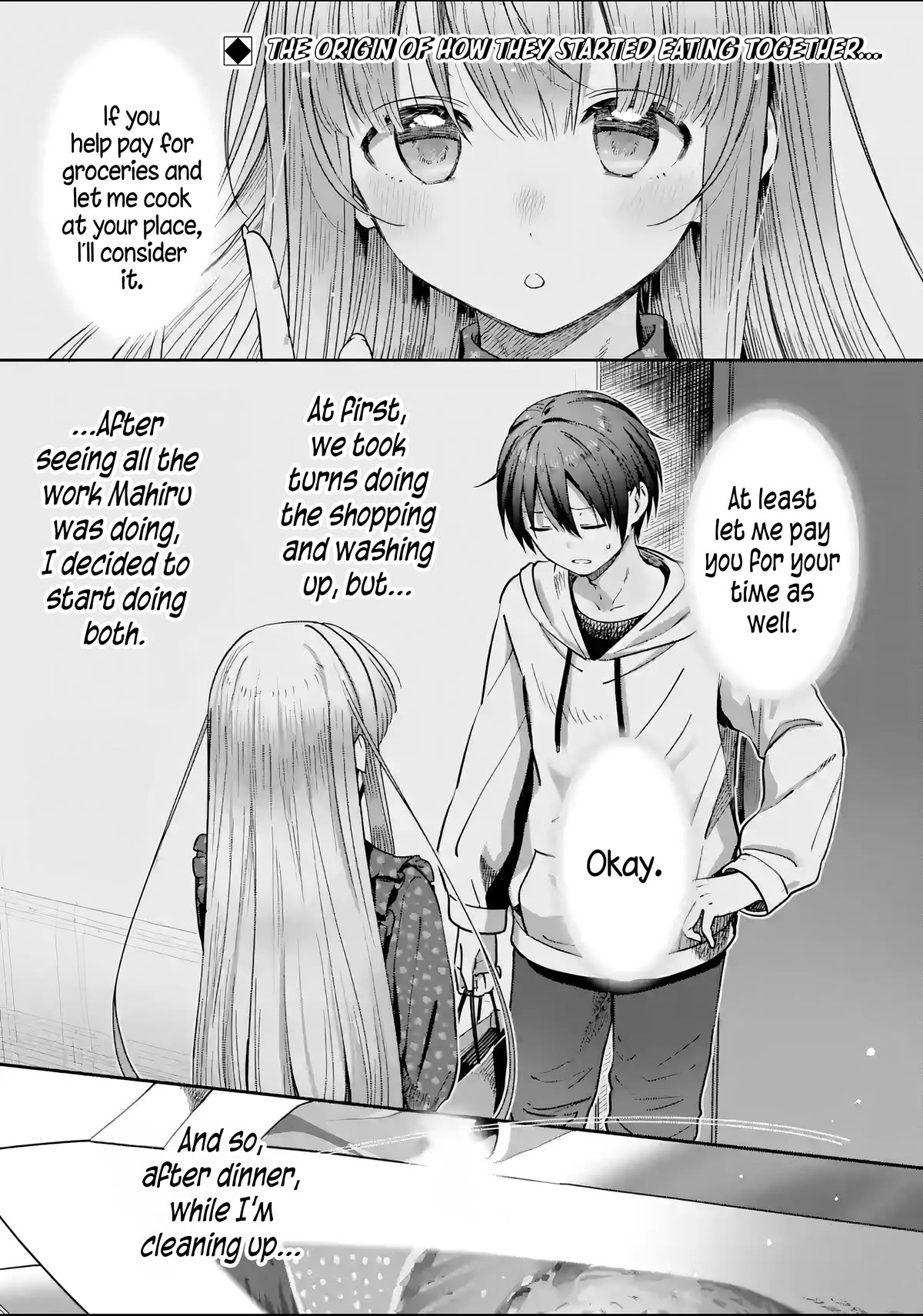 The Angel Next Door Spoils Me Rotten: After the Rain Chapter 6 page 1 - Chapter 6: A Secret Act of Consideration