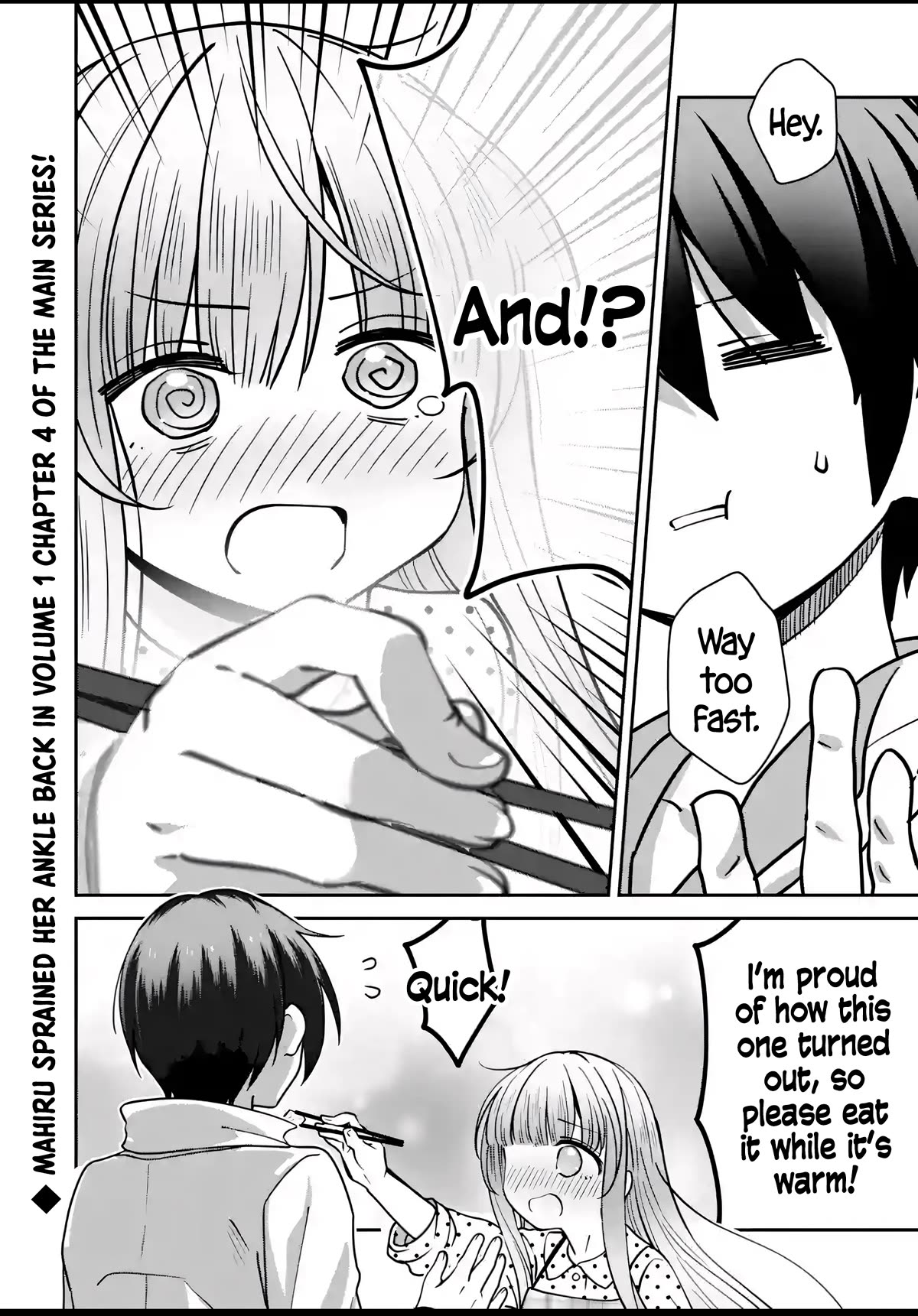 The Angel Next Door Spoils Me Rotten: After the Rain Chapter 8 page 14 - Chapter 8: Always Listen to the End