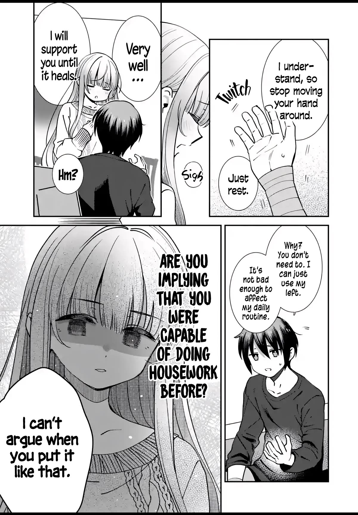 The Angel Next Door Spoils Me Rotten: After the Rain Chapter 8 page 5 - Chapter 8: Always Listen to the End