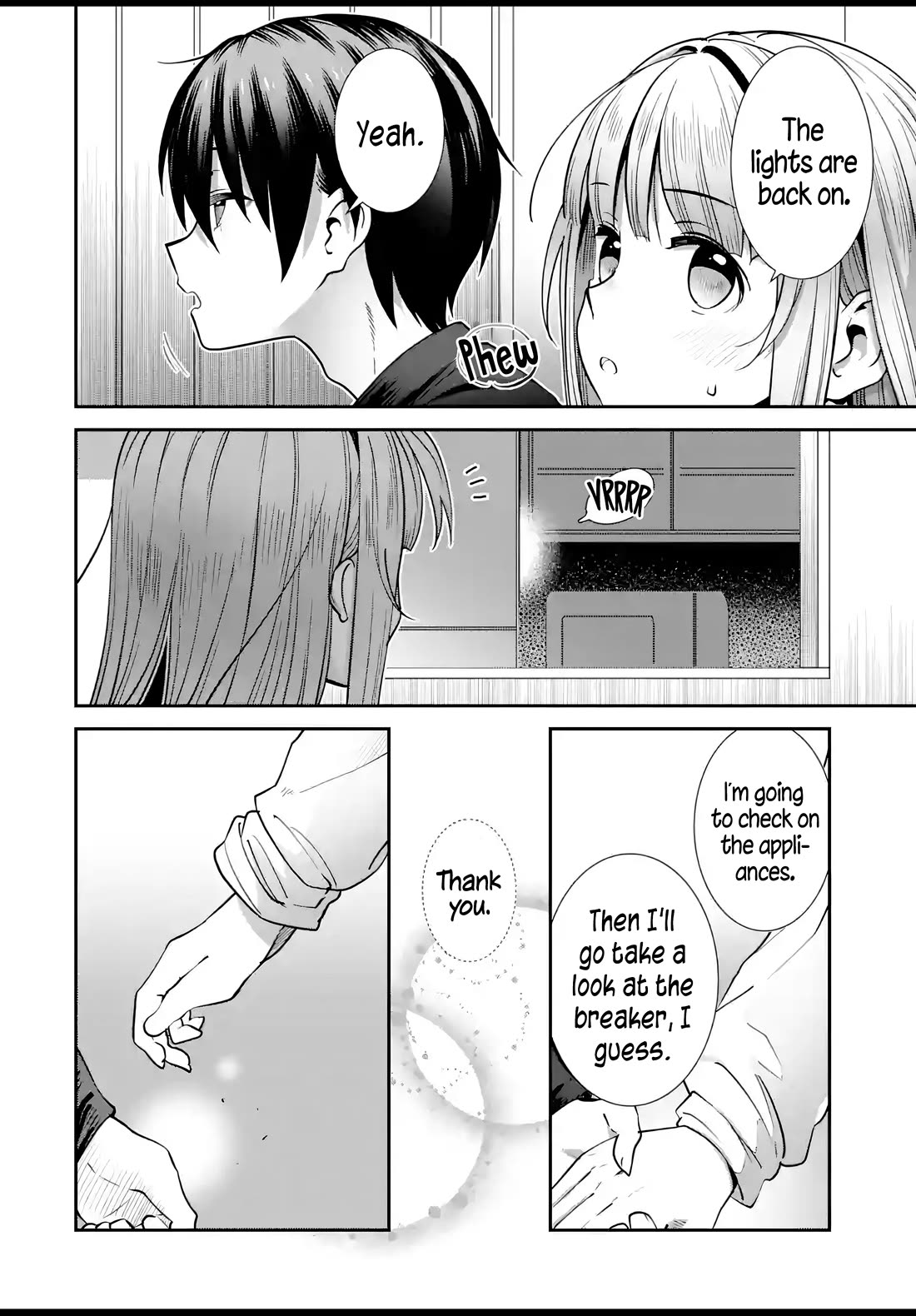 The Angel Next Door Spoils Me Rotten: After the Rain Chapter 9 page 10 - Chapter 9: A Power Outage, Anxiety, and Warmth