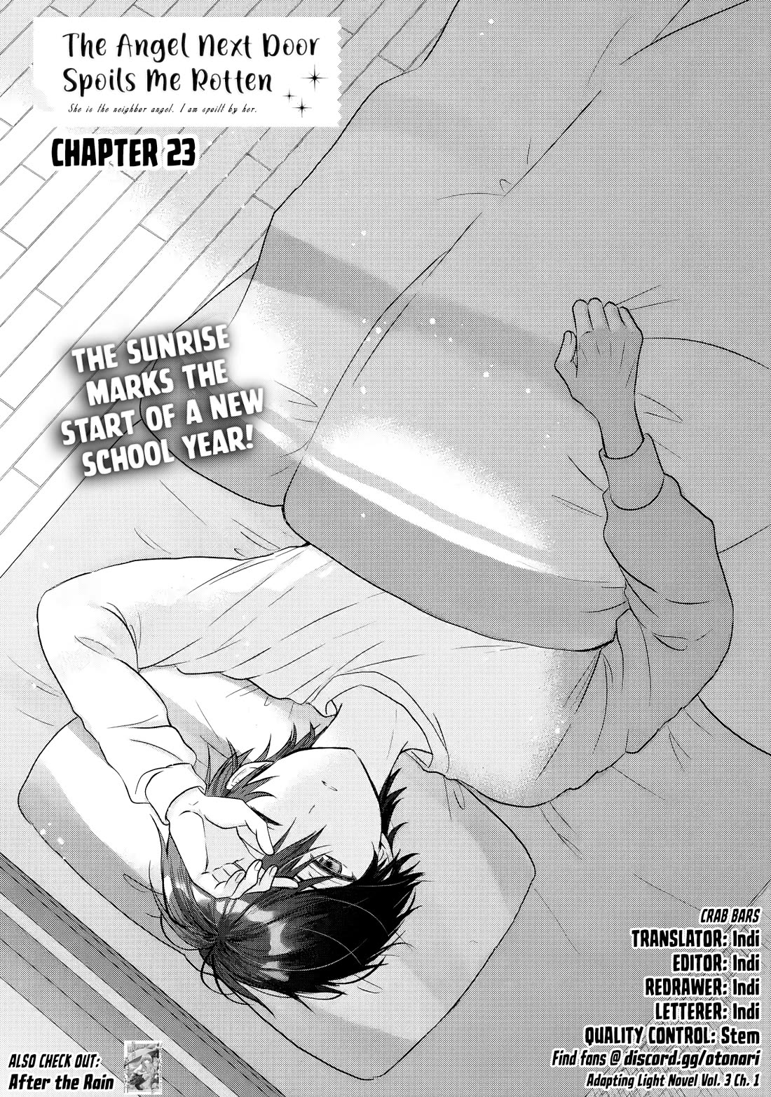 The Angel Next Door Spoils Me Rotten Chapter 23.1 page 1 - Chapter 23.1