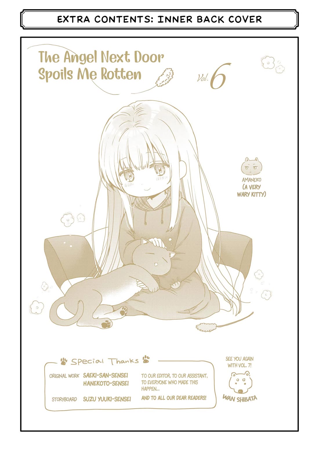 The Angel Next Door Spoils Me Rotten Chapter 25.5 page 14 - Chapter 25.5: Vol. 6 Purchase Bonuses & Short Stories