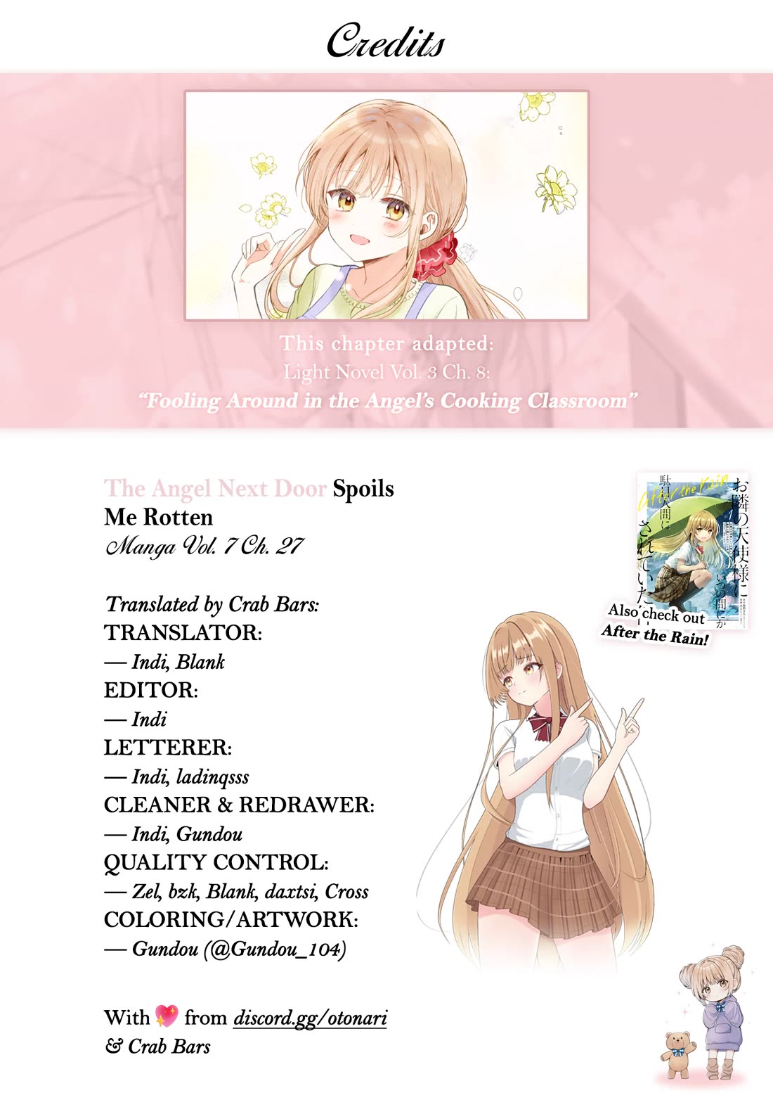 The Angel Next Door Spoils Me Rotten Chapter 27.4 page 13 - Chapter 27.4
