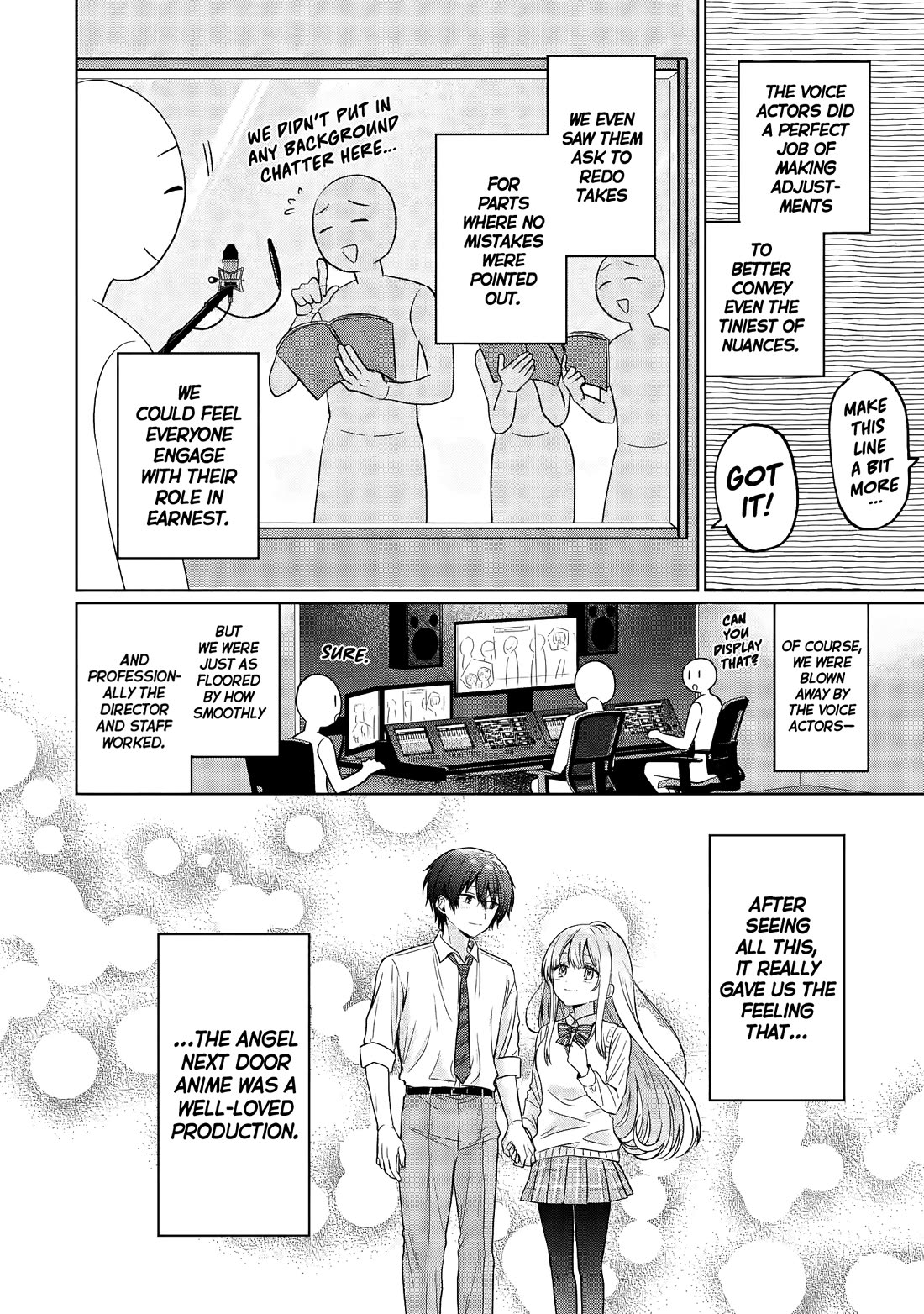 The Angel Next Door Spoils Me Rotten Chapter 27.5 page 6 - Chapter 27.5: Anime Season 2 Dubbing Report Bonus Chapter