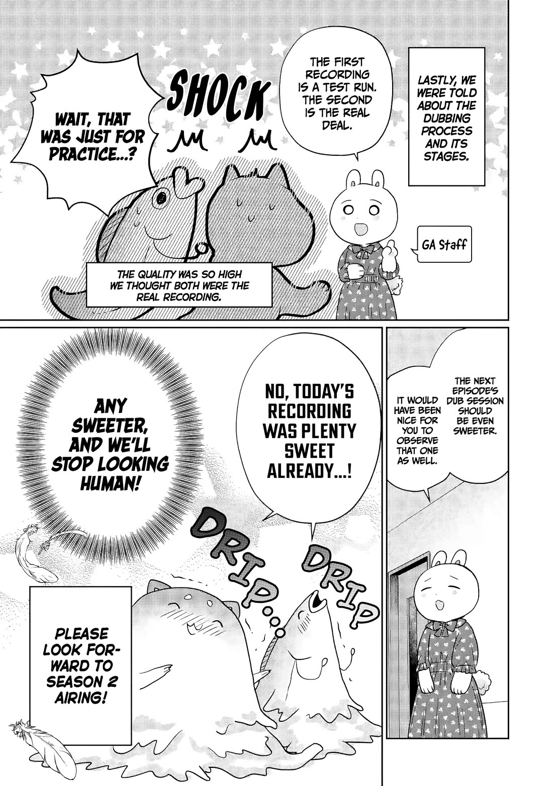 The Angel Next Door Spoils Me Rotten Chapter 27.5 page 7 - Chapter 27.5: Anime Season 2 Dubbing Report Bonus Chapter