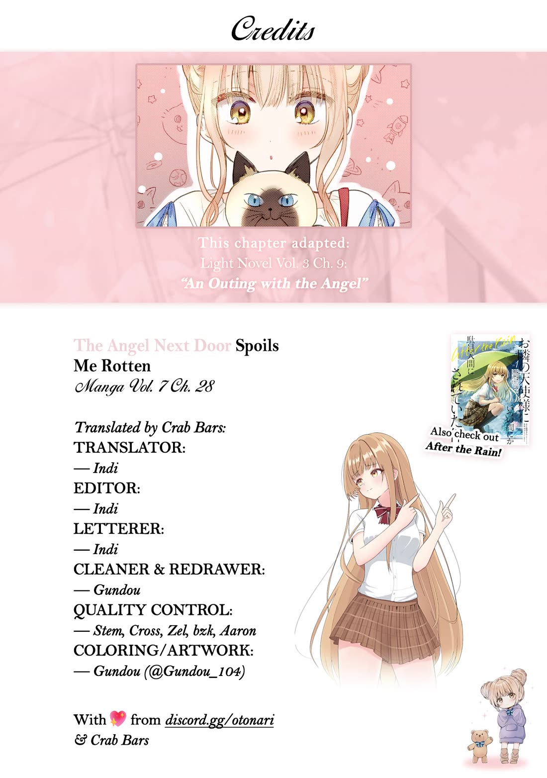 The Angel Next Door Spoils Me Rotten Chapter 28.4 page 17 - Chapter 28.4