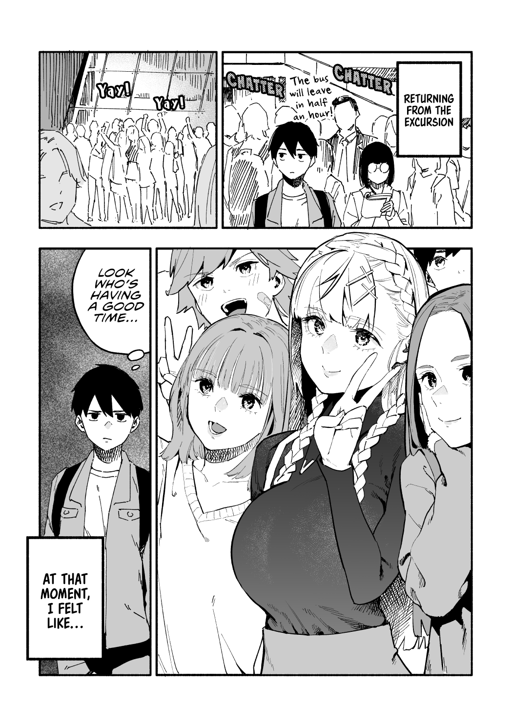 The Angelic Yet Devilish Transfer Student With Big Tits Chapter 13 page 1 - Chapter 13