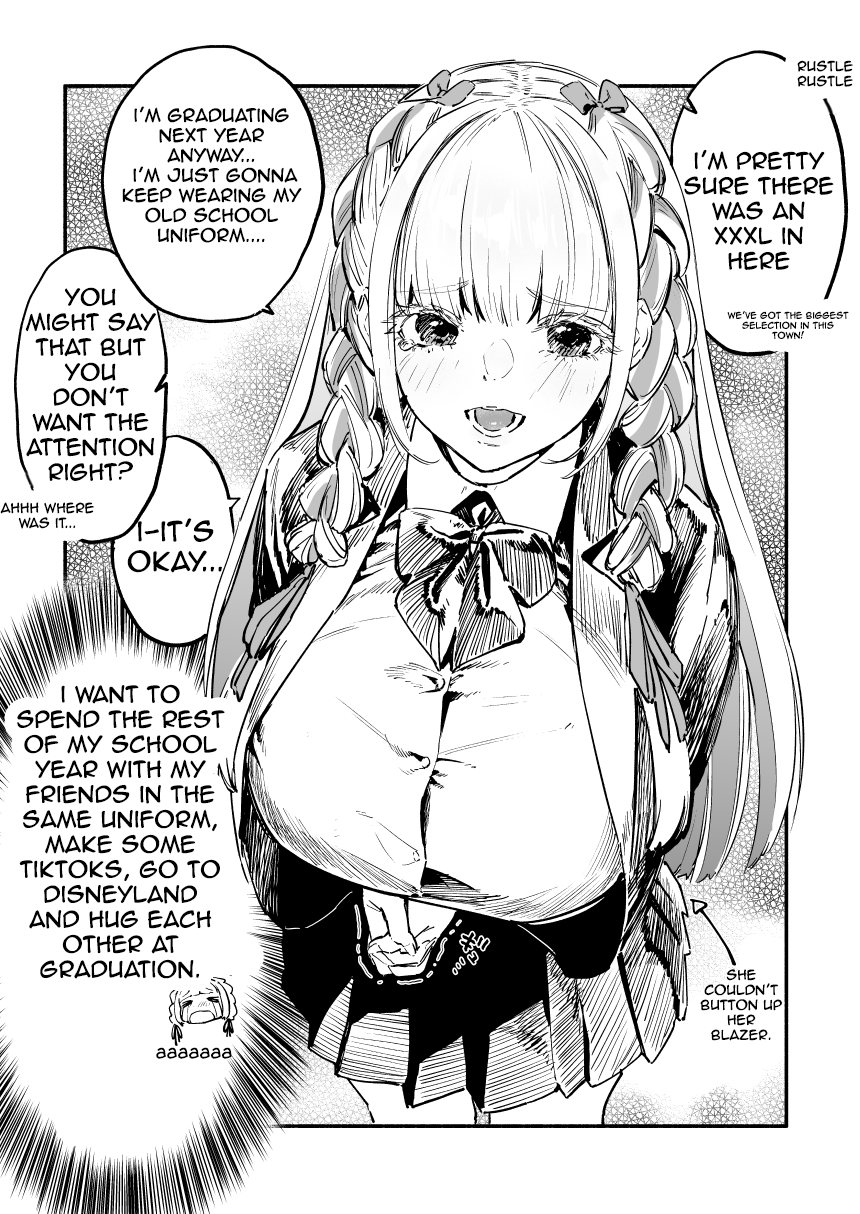 The Angelic Yet Devilish Transfer Student With Big Tits Chapter 16.5 page 2 - Chapter 16.5: Extra (A Collection of initial design)