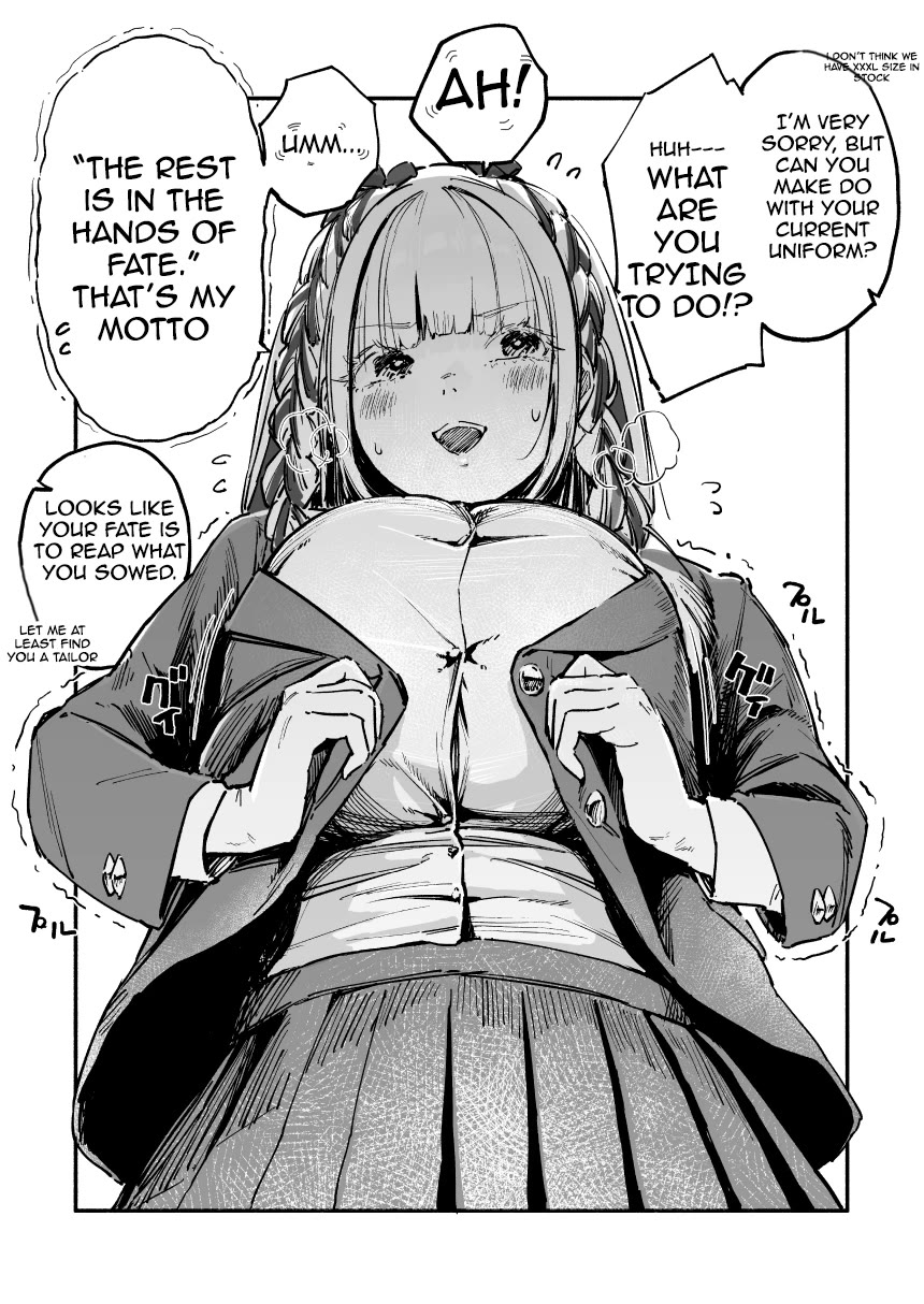 The Angelic Yet Devilish Transfer Student With Big Tits Chapter 16.5 page 3 - Chapter 16.5: Extra (A Collection of initial design)