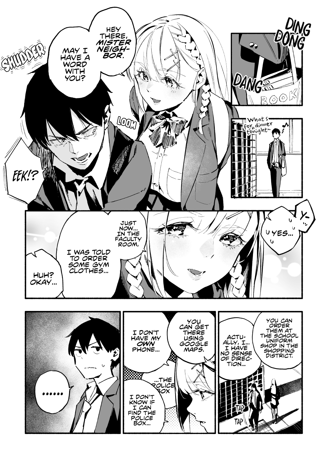 The Angelic Yet Devilish Transfer Student With Big Tits Chapter 3 page 2 - Chapter 3