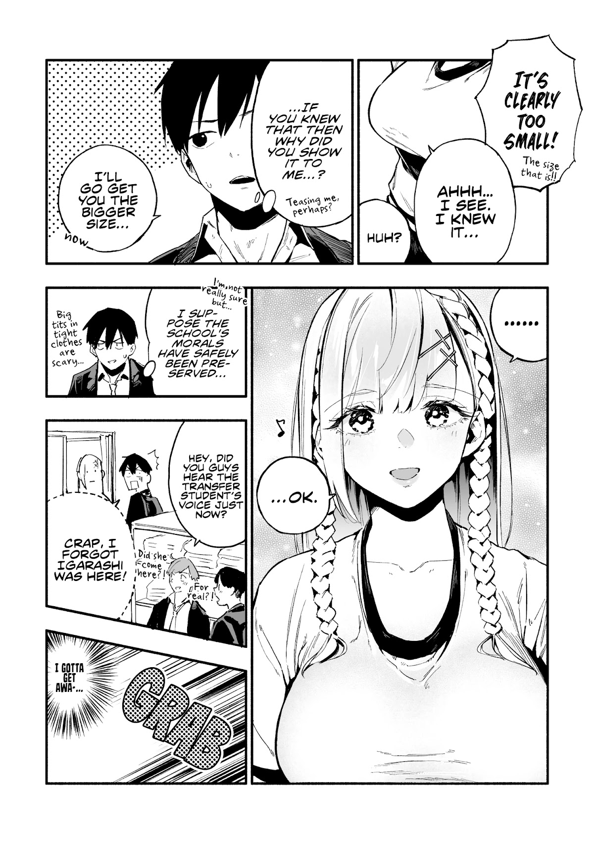 The Angelic Yet Devilish Transfer Student With Big Tits Chapter 4 page 3 - Chapter 4