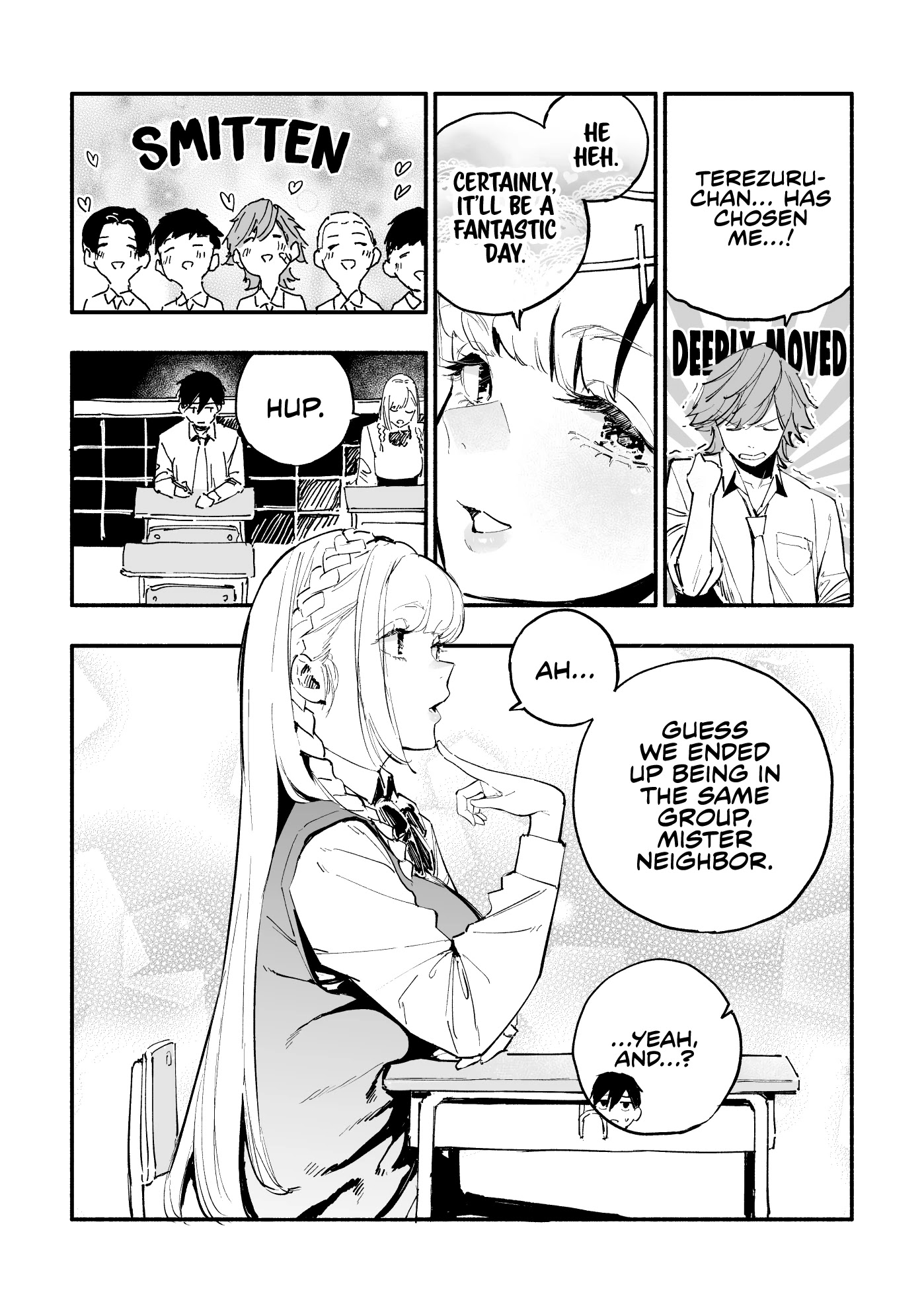 The Angelic Yet Devilish Transfer Student With Big Tits Chapter 8 page 3 - Chapter 8
