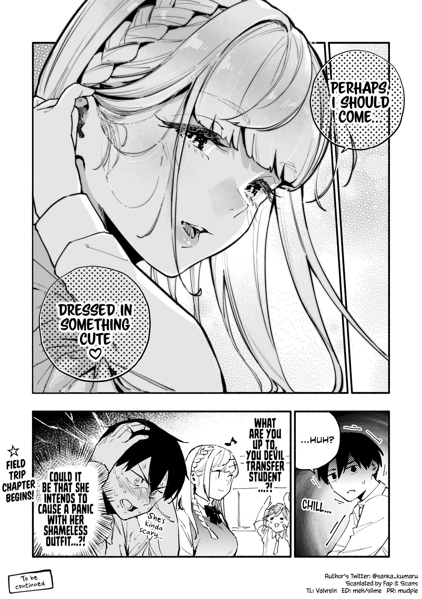 The Angelic Yet Devilish Transfer Student With Big Tits Chapter 8 page 4 - Chapter 8