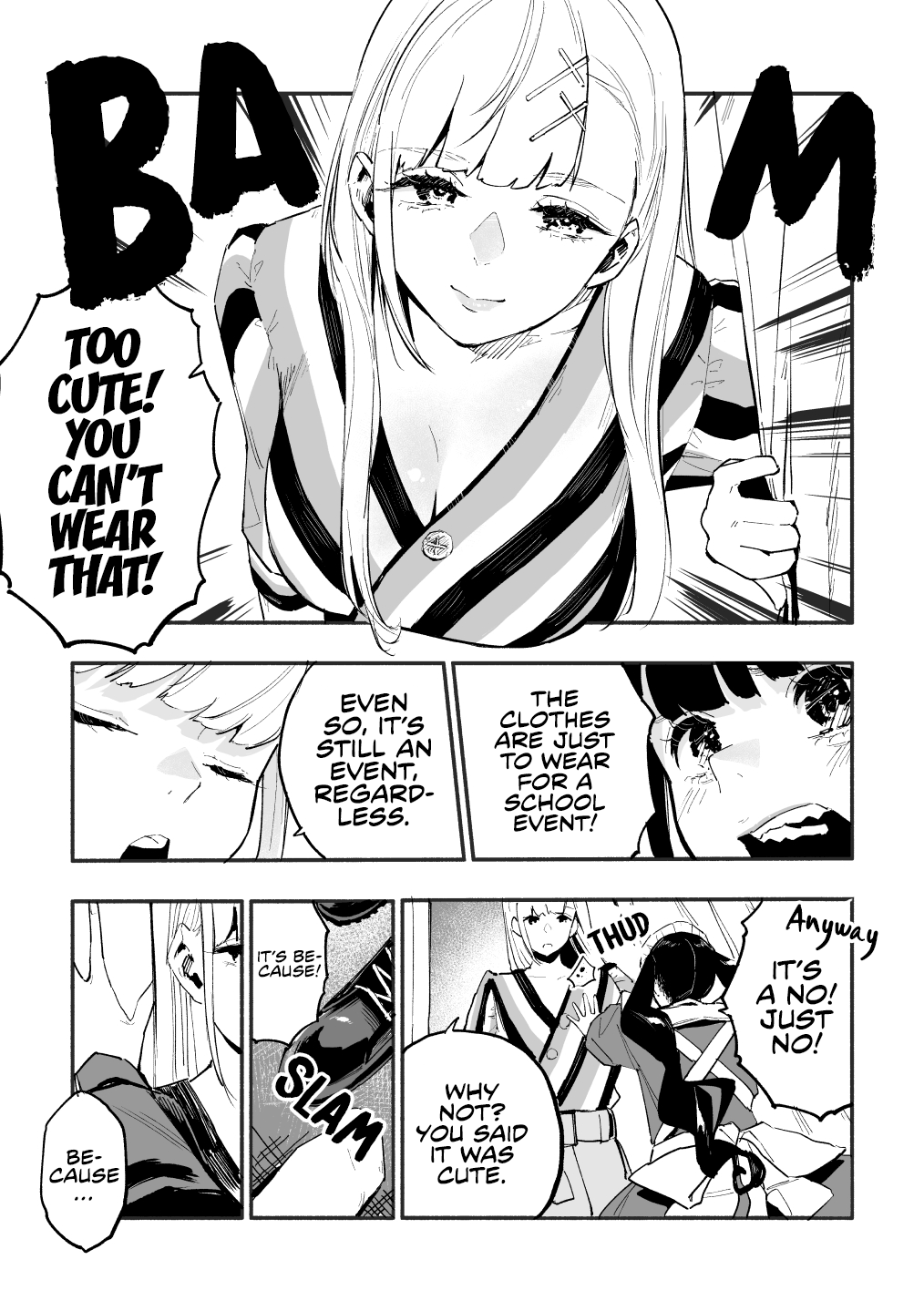 The Angelic Yet Devilish Transfer Student With Big Tits Chapter 9 page 2 - Chapter 9