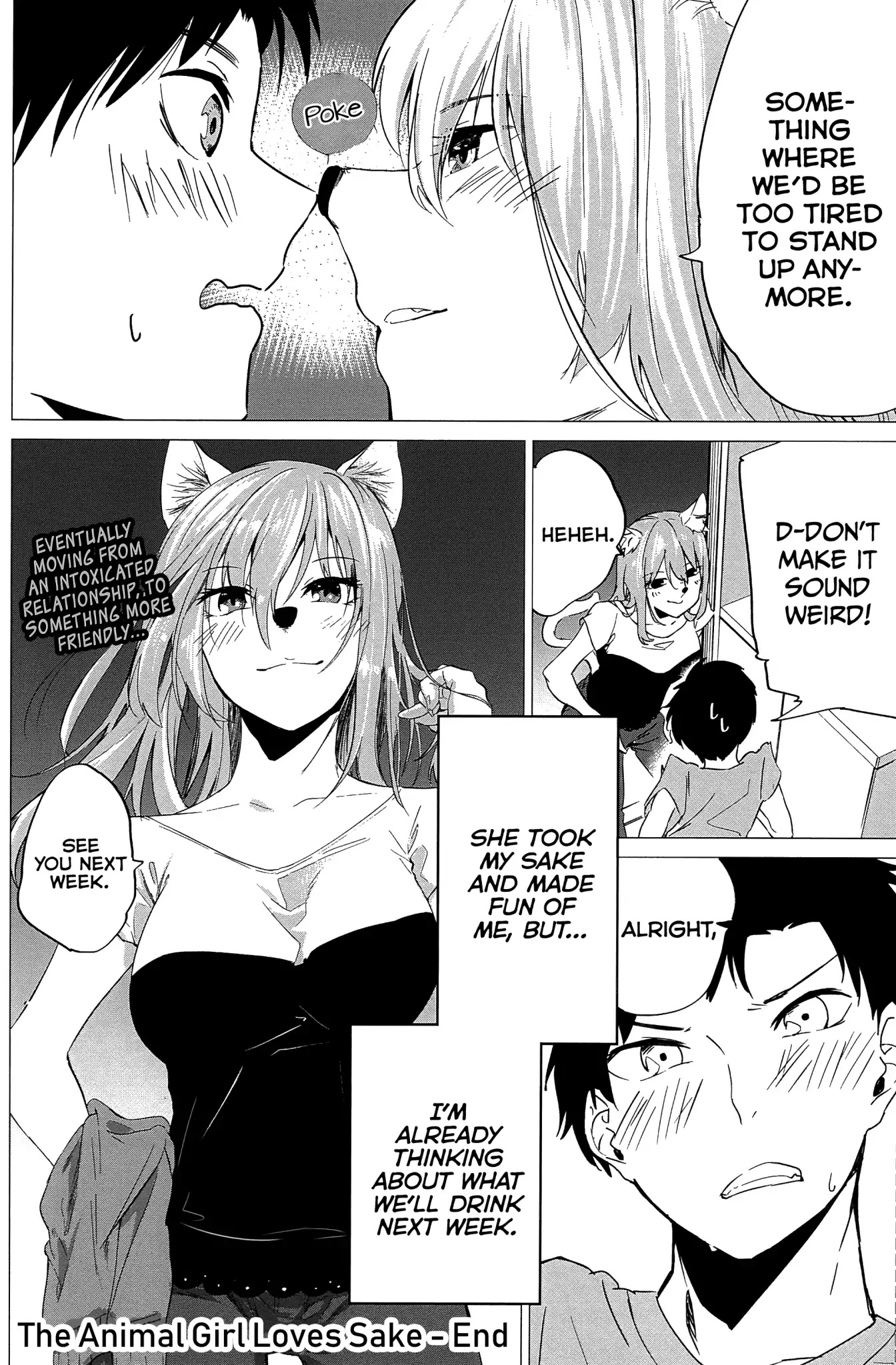 The Animal Girl Loves Sake Chapter 0 page 15 - Chapter 0: Oneshot