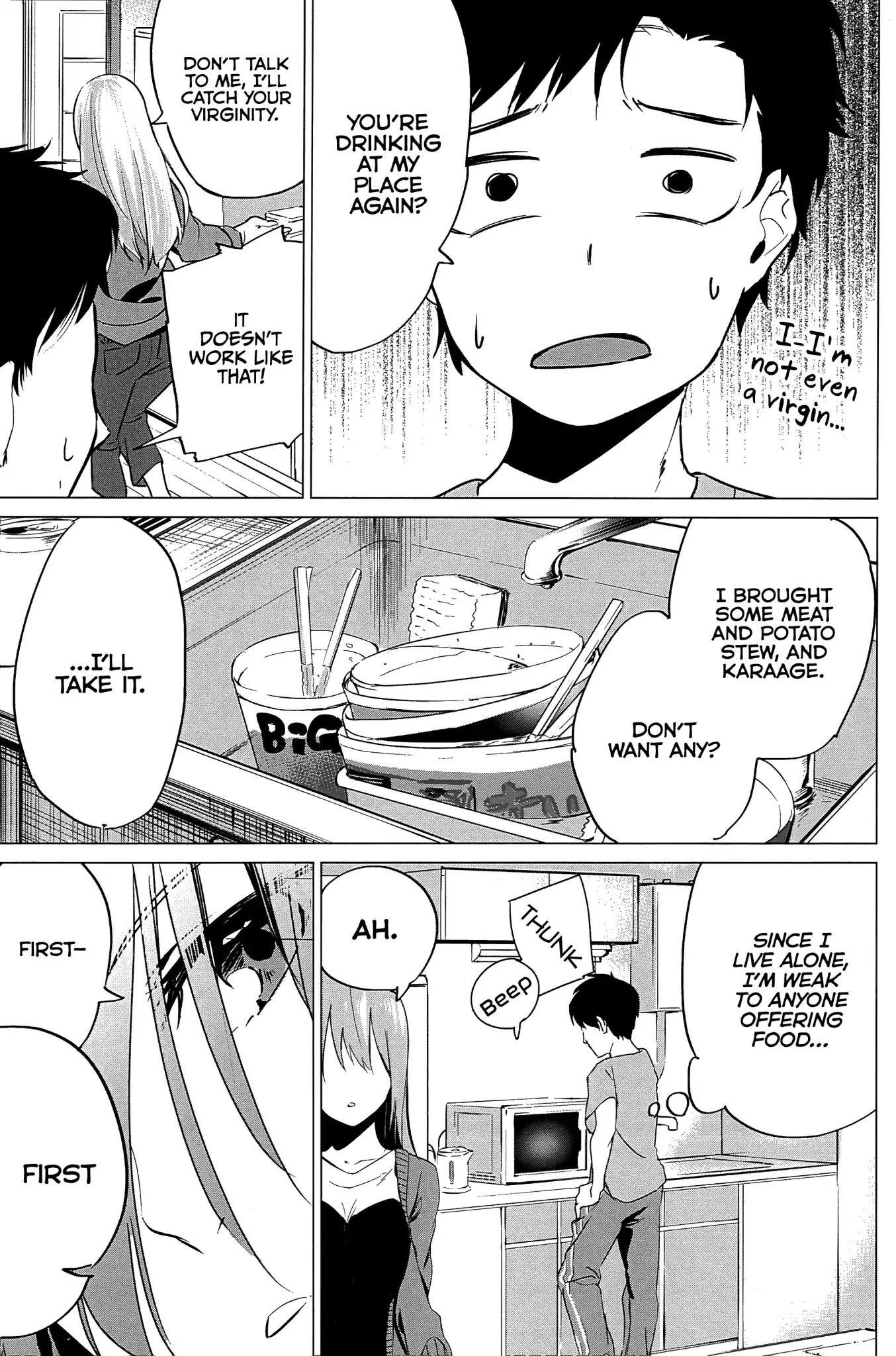 The Animal Girl Loves Sake Chapter 0 page 3 - Chapter 0: Oneshot