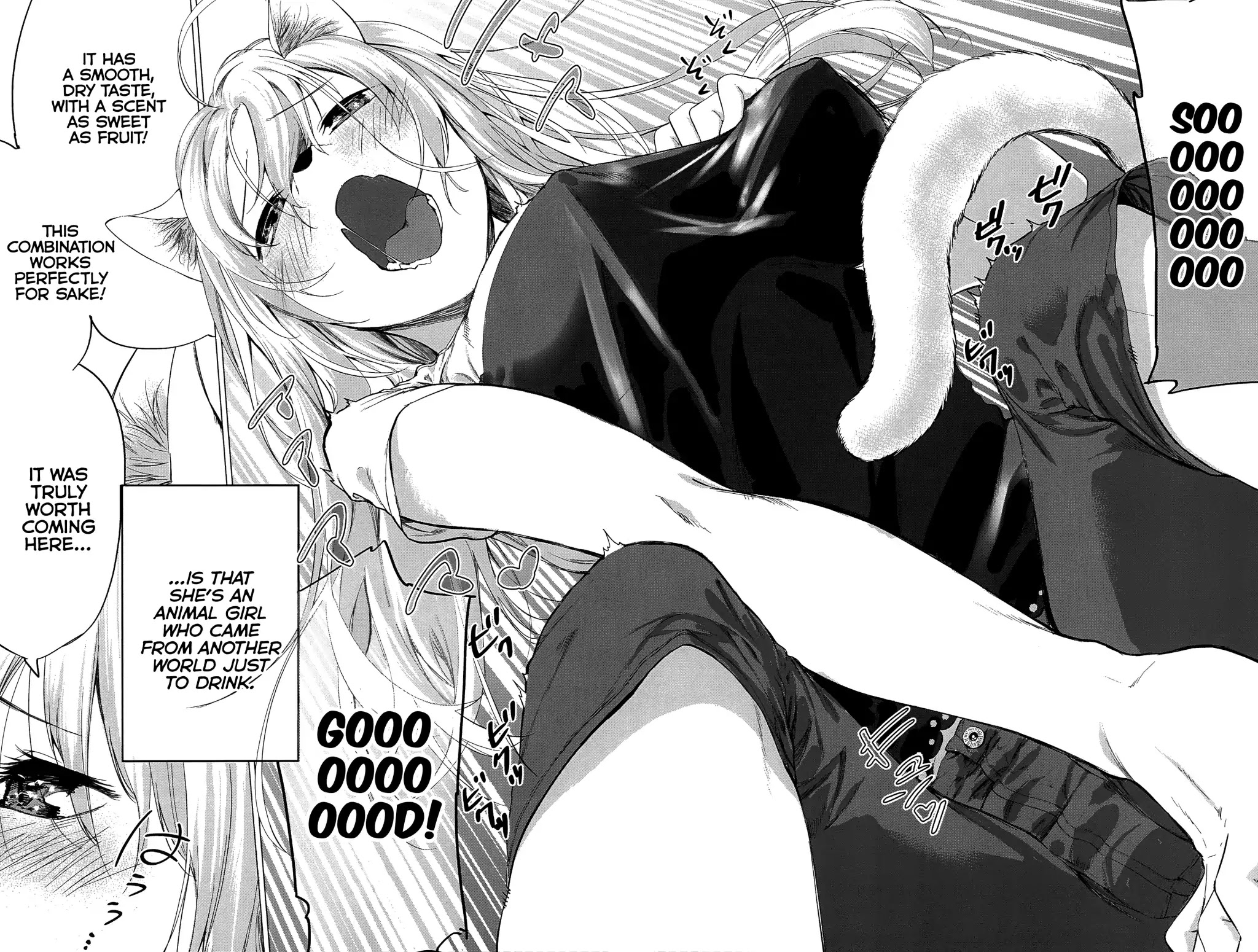 The Animal Girl Loves Sake Chapter 0 page 8 - Chapter 0: Oneshot